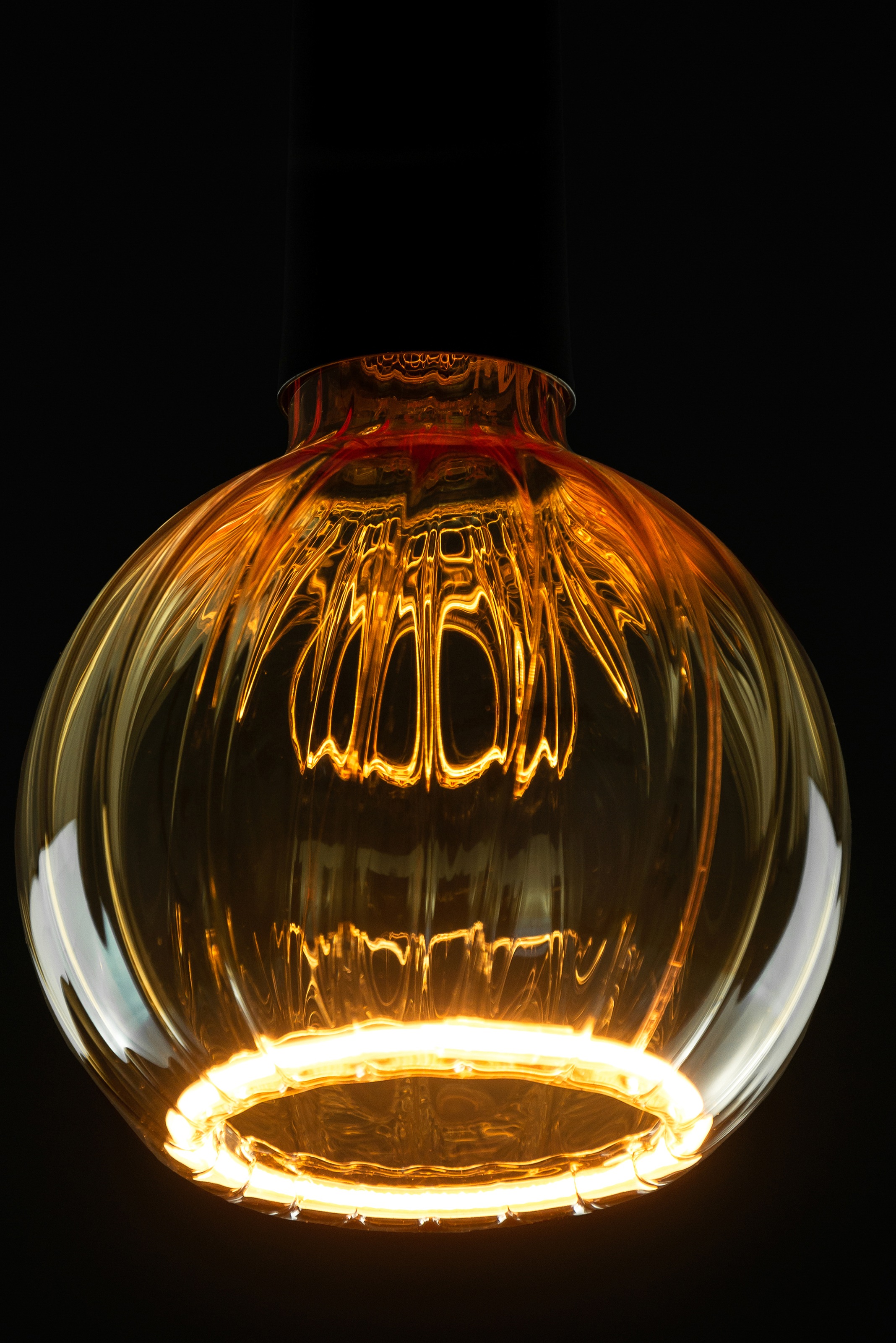 SEGULA LED-Leuchtmittel »LED Floating Globe 125 straight gold«, E27, Warmweiß, dimmbar, E27, Floating Globe 125 straight gold