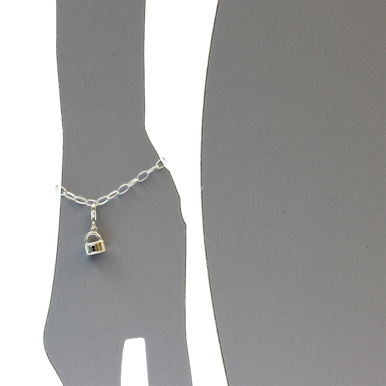 Ostsee-Schmuck Charm Pendant Castle White Silver 925 2