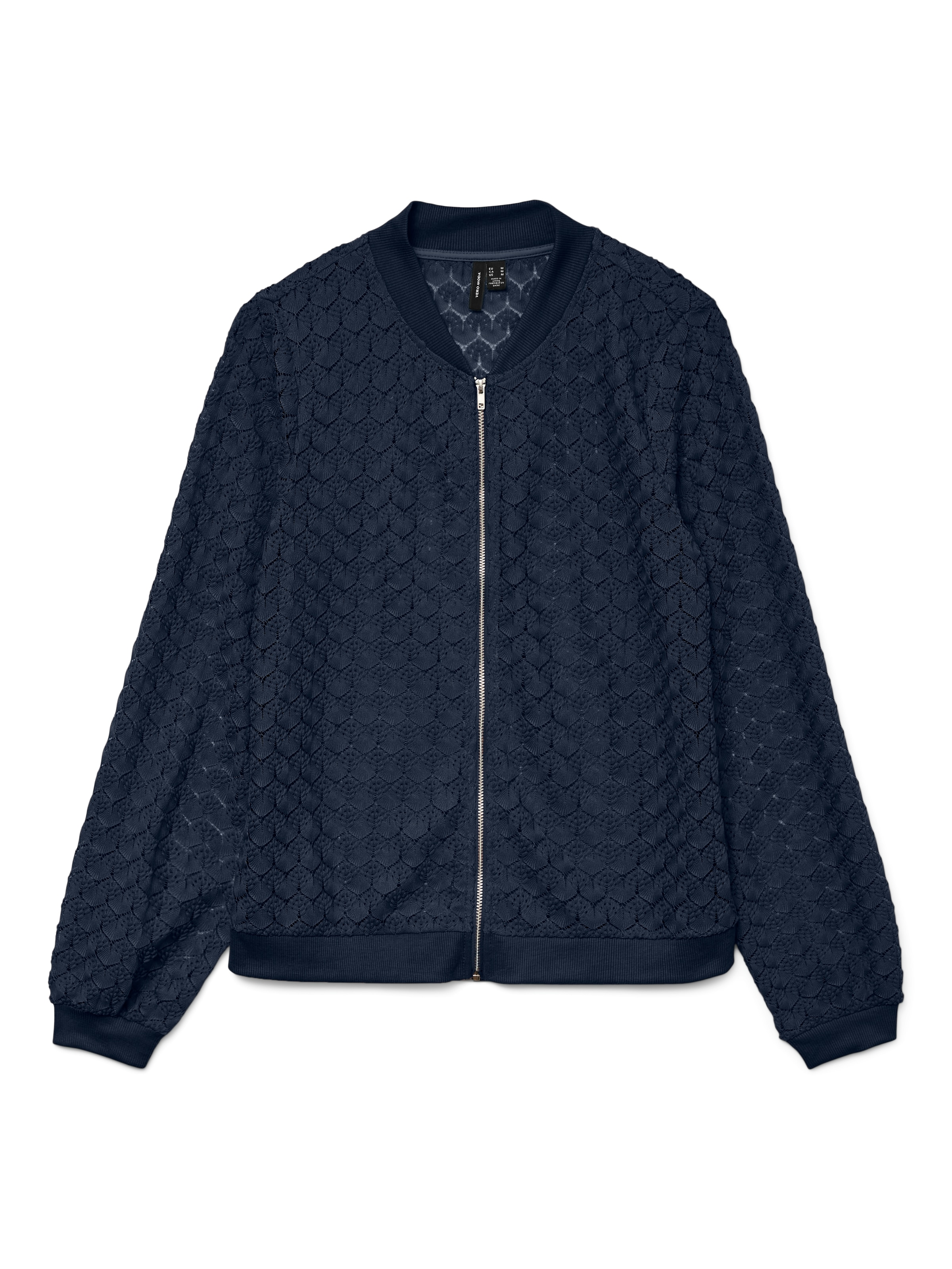 Vero Moda Bomberjacke "VMBECCA LS BOMBER LACE TOP JRS" günstig online kaufen