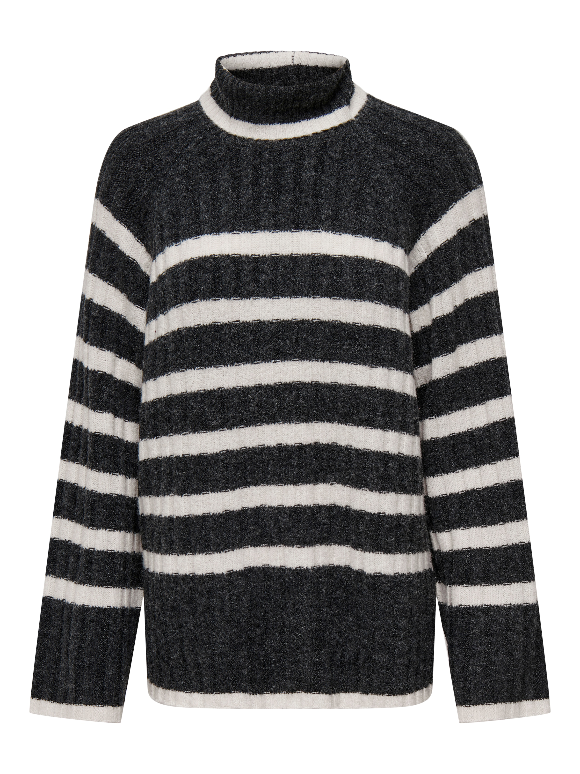 JDY Rollkragenpullover »JDYMILEY L/S LONG STRIPE PULLOV KNT NOOS«