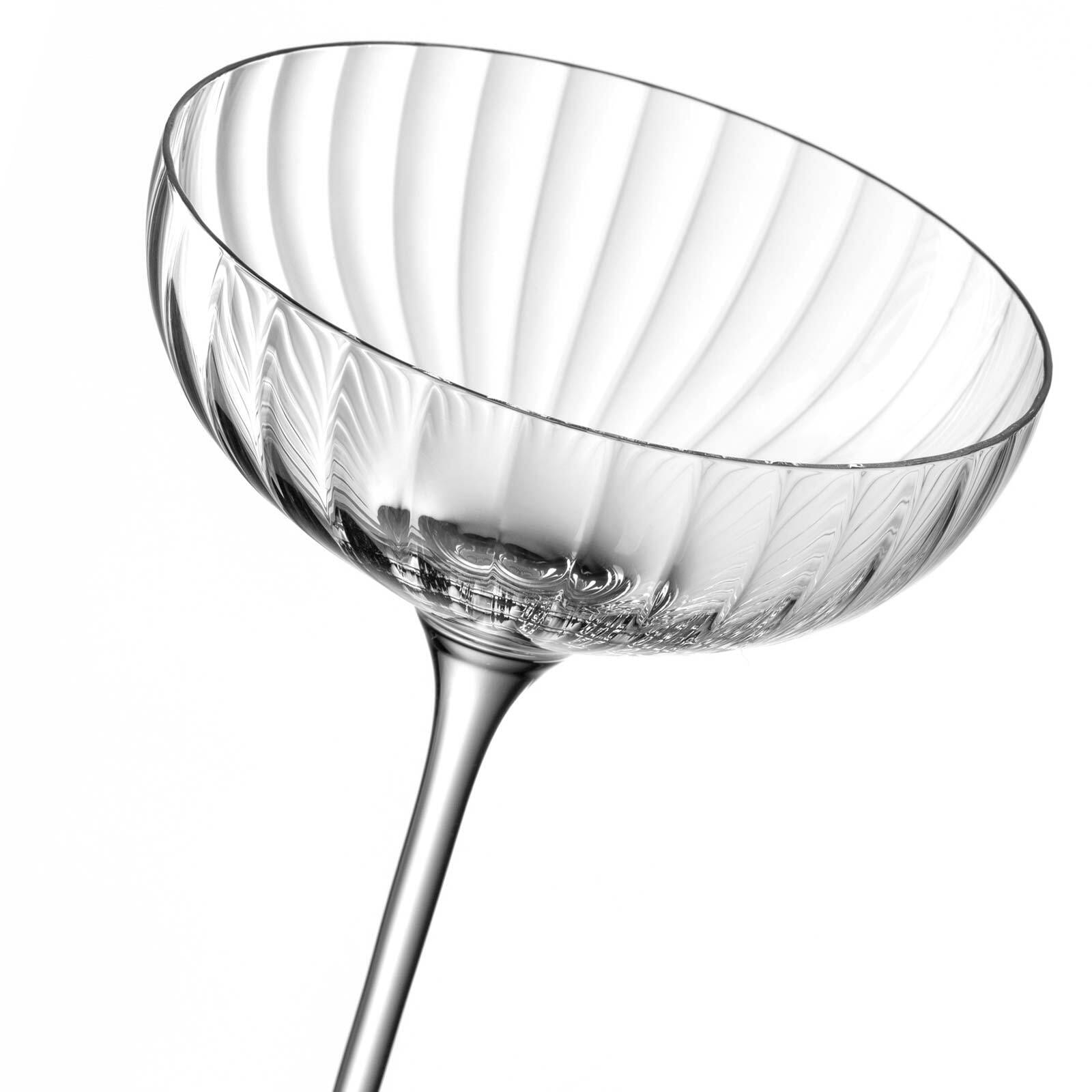 LEONARDO Sektglas »Champagnerschalen Poesia 260 ml 6er Set transparent«