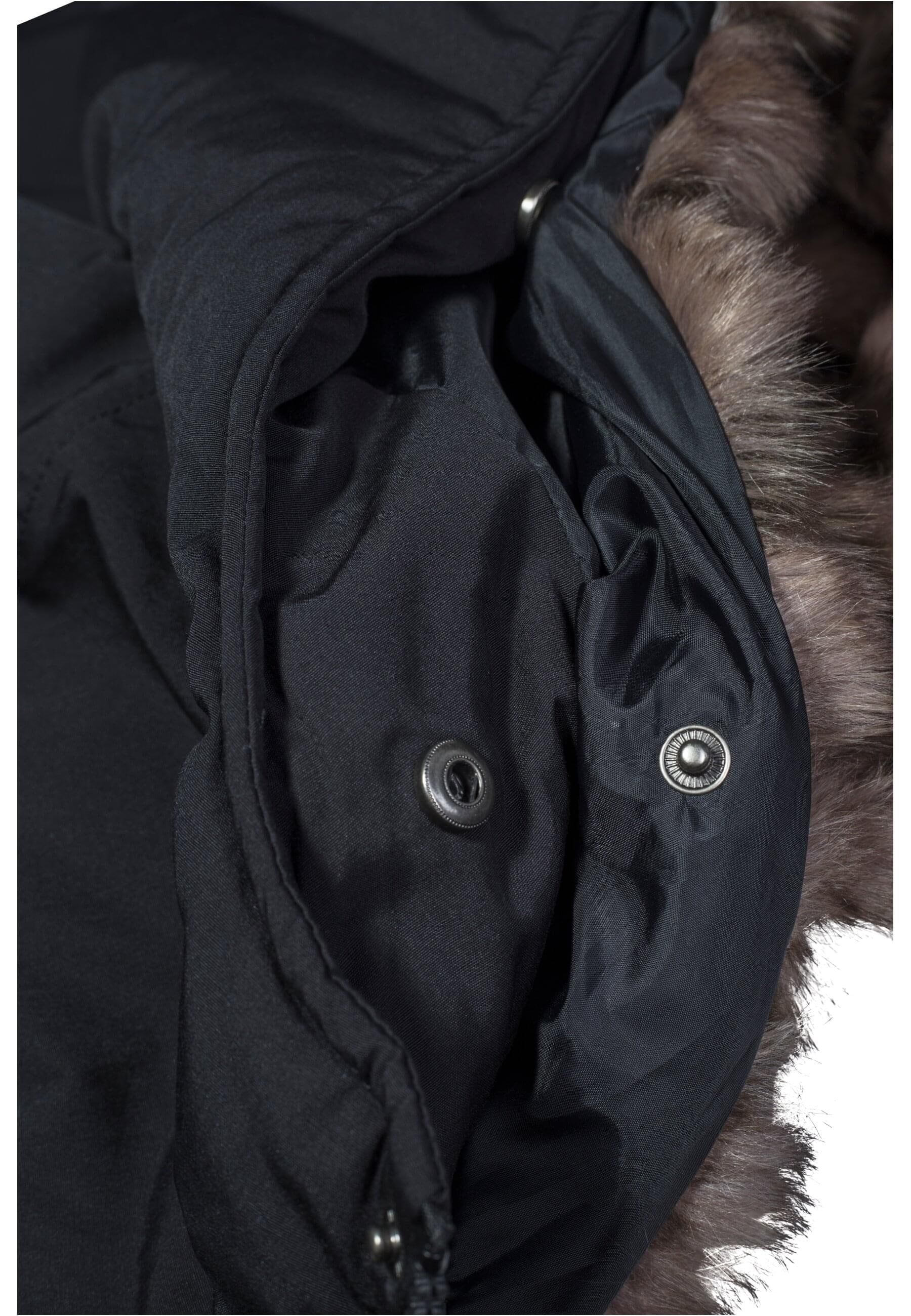 URBAN CLASSICS Wintermantel »Urban Classics Herren Hooded Faux Fur Parka«