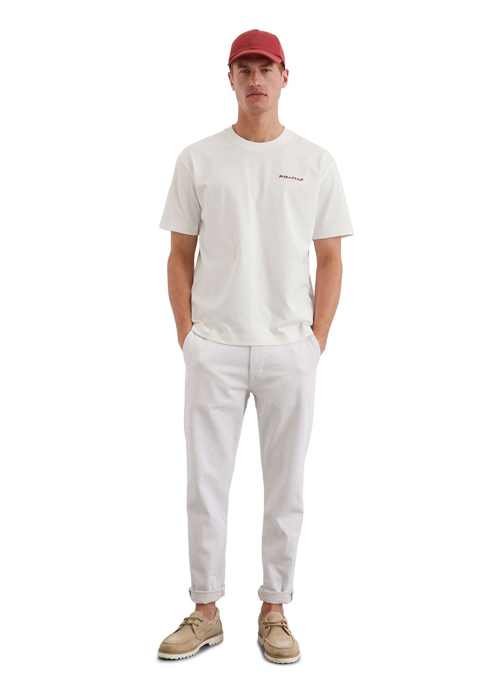 Marc O'Polo T-Shirt »mit Rückenprint«