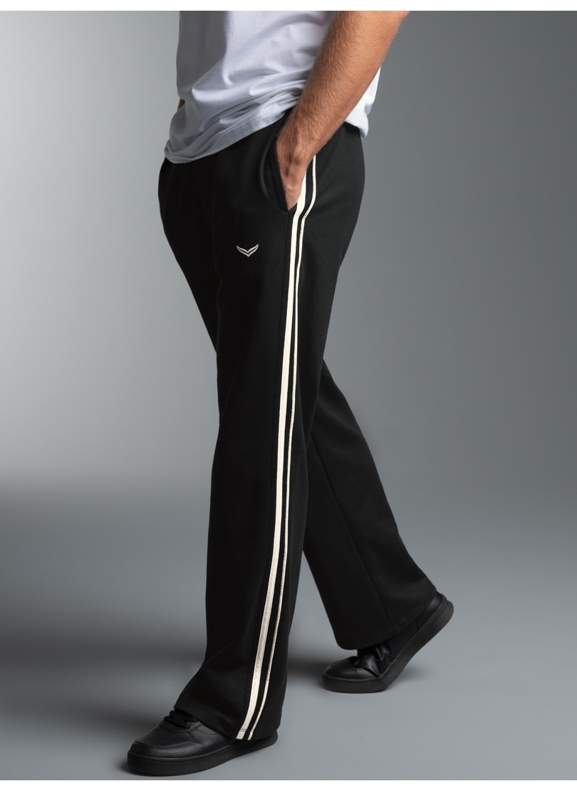 Trigema Jerseyhose "TRIGEMA Jogginghose mit weitem Bein"