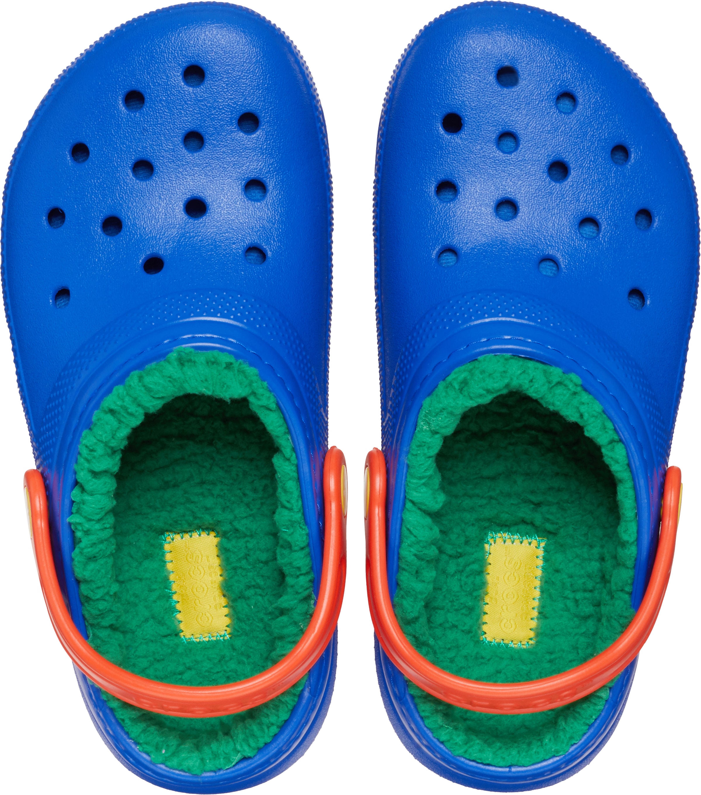 Crocs Hausschuh »Classic Lined Clog K«, Winterschuh, Pantoffel mit Fersenriemen