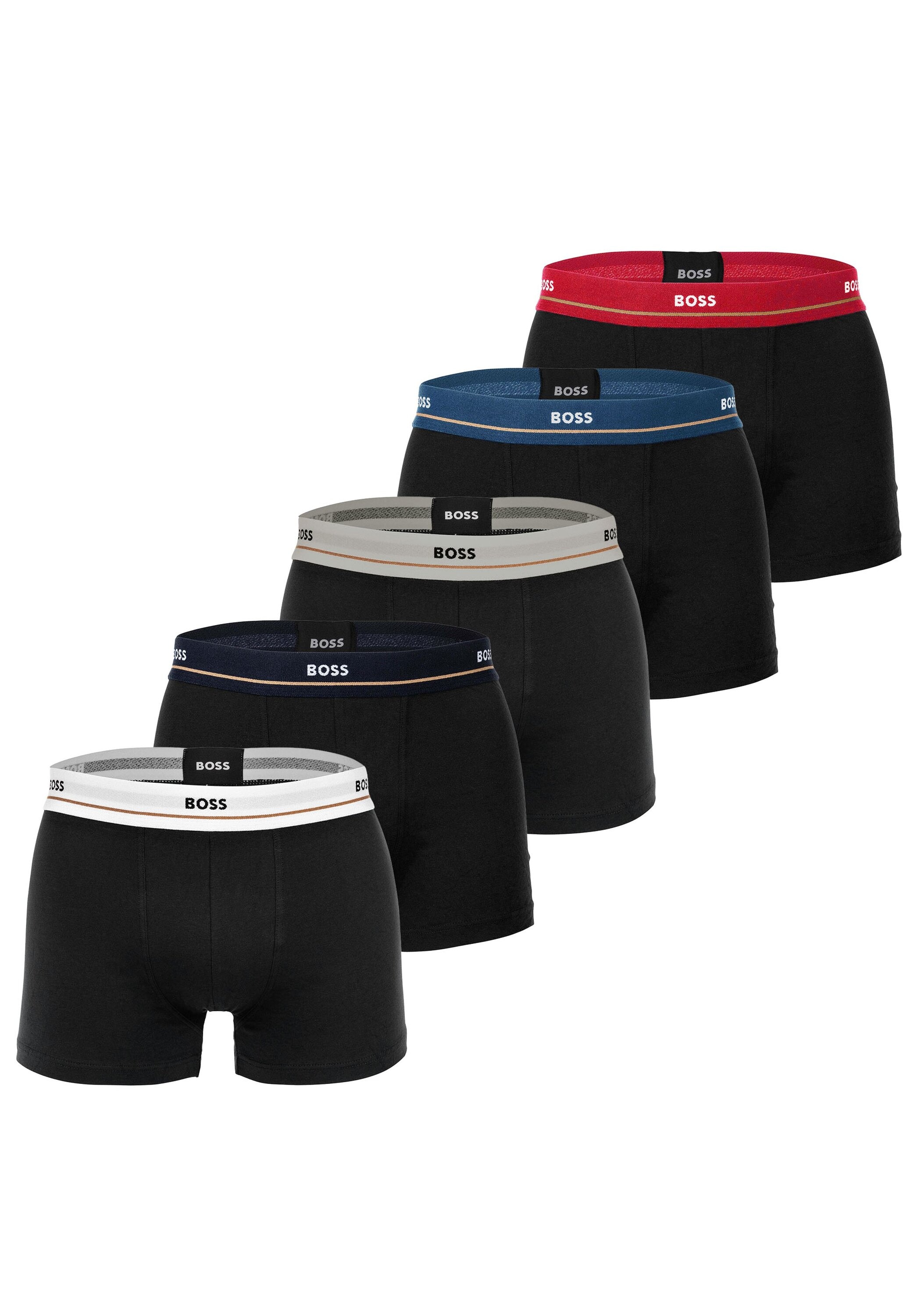 BOSS Boxershorts "Boxershort Trunk 5P Essential 5er Pack" günstig online kaufen