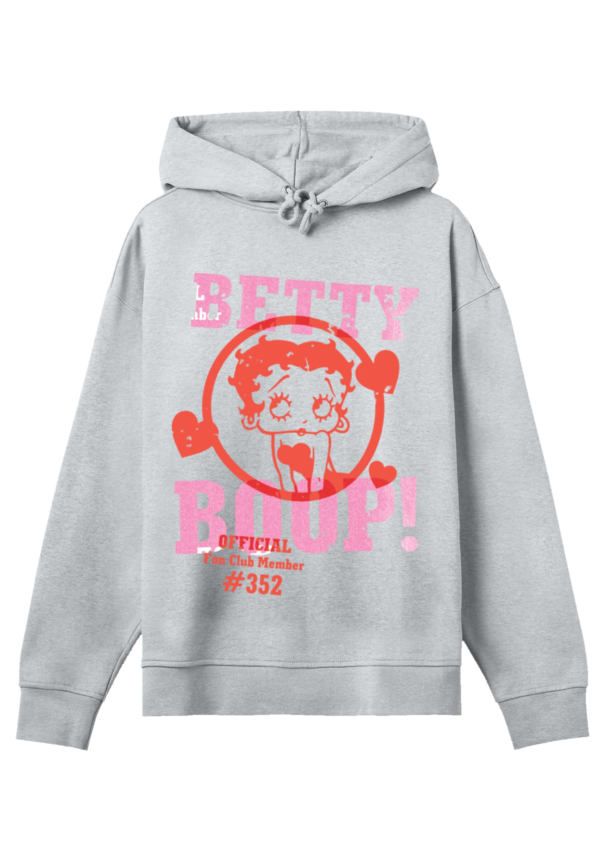F4NT4STIC Kapuzenpullover »Betty Boop Official Fan Club Member«, Premium Qualität