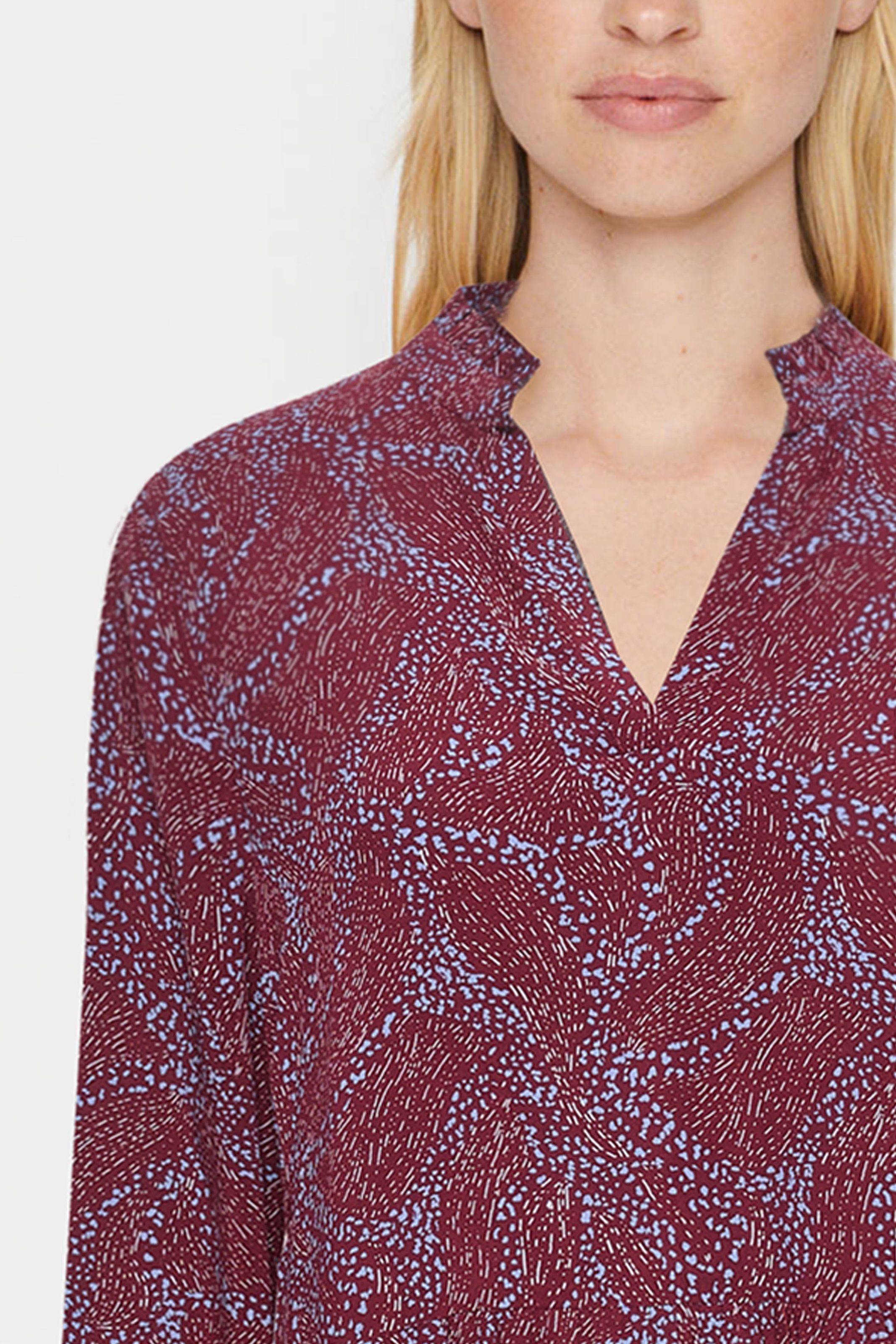 Saint Tropez Sommerkleid "EdaSZ Maxi Dress" mit Volant günstig online kaufen