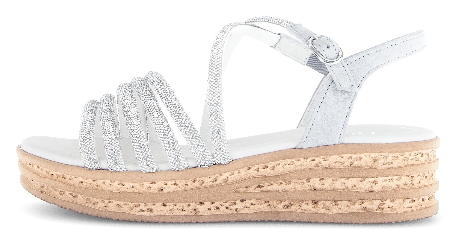 Gabor Keilsandalette, Plateau, Sommerschuh, Riemchensandale mit Best Fitting-Ausstattung