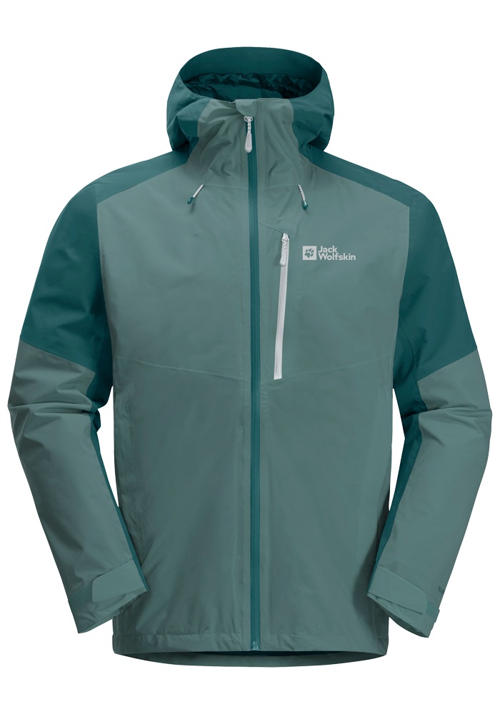 Jack Wolfskin Funktionsjacke »EAGLE PEAK 2L JKT M«, mit Kapuze