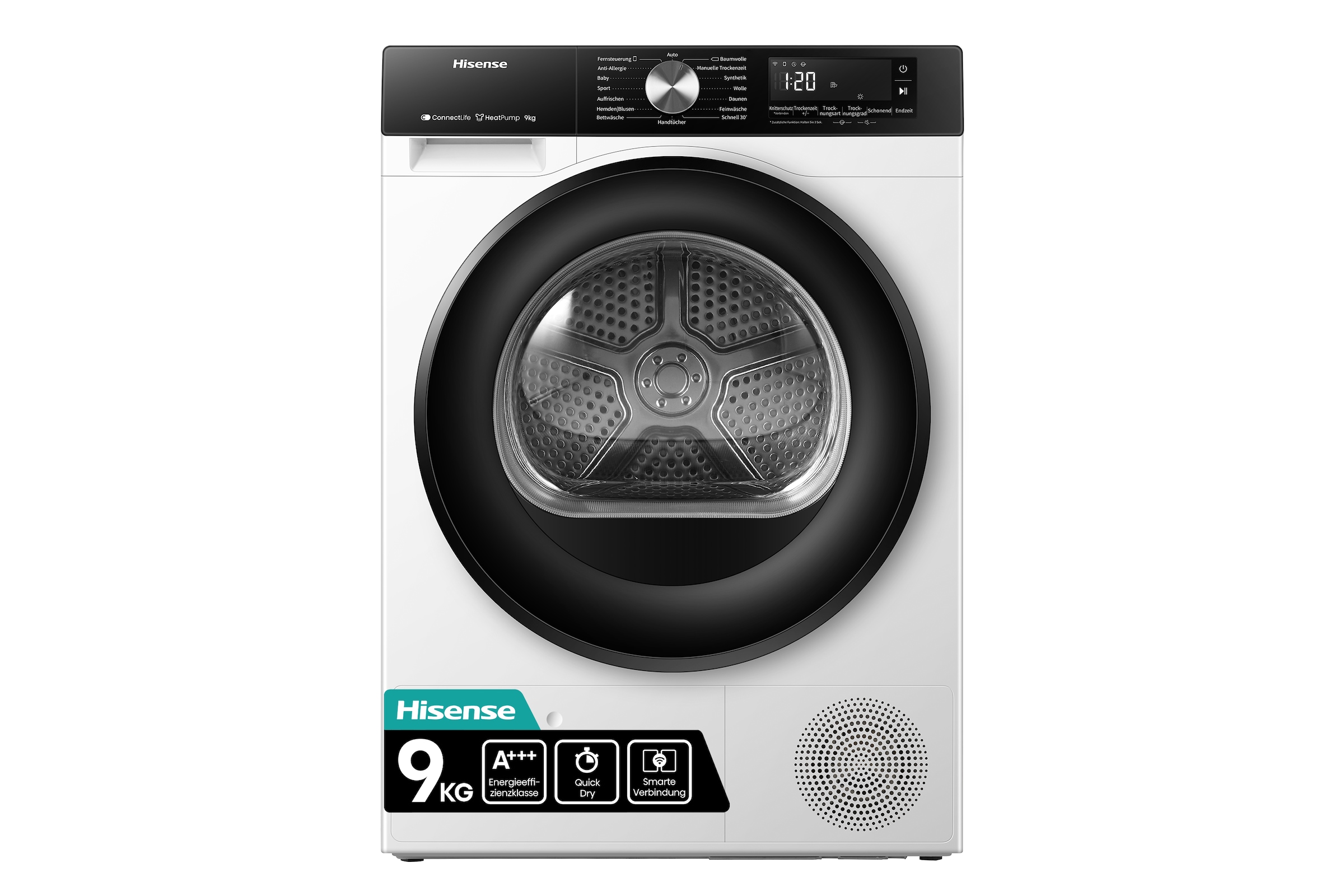 Hisense Wärmepumpentrockner »DH3S902B«, 9 kg