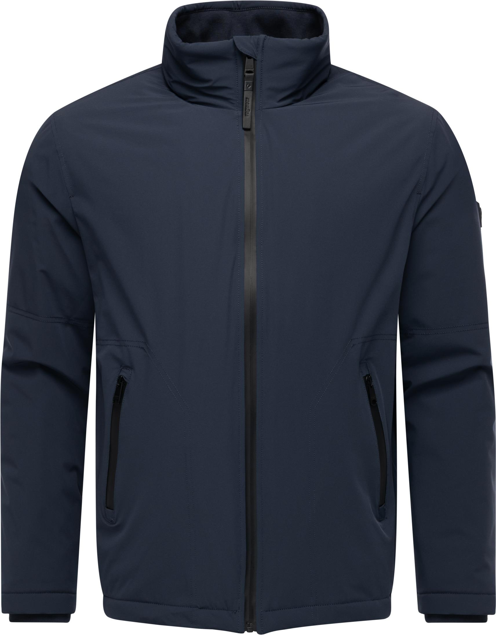 Ragwear Outdoorjacke "Colwie Warm YOUMODO" ohne Kapuze Wasserdichte Winterjacke mit hohem Kragen