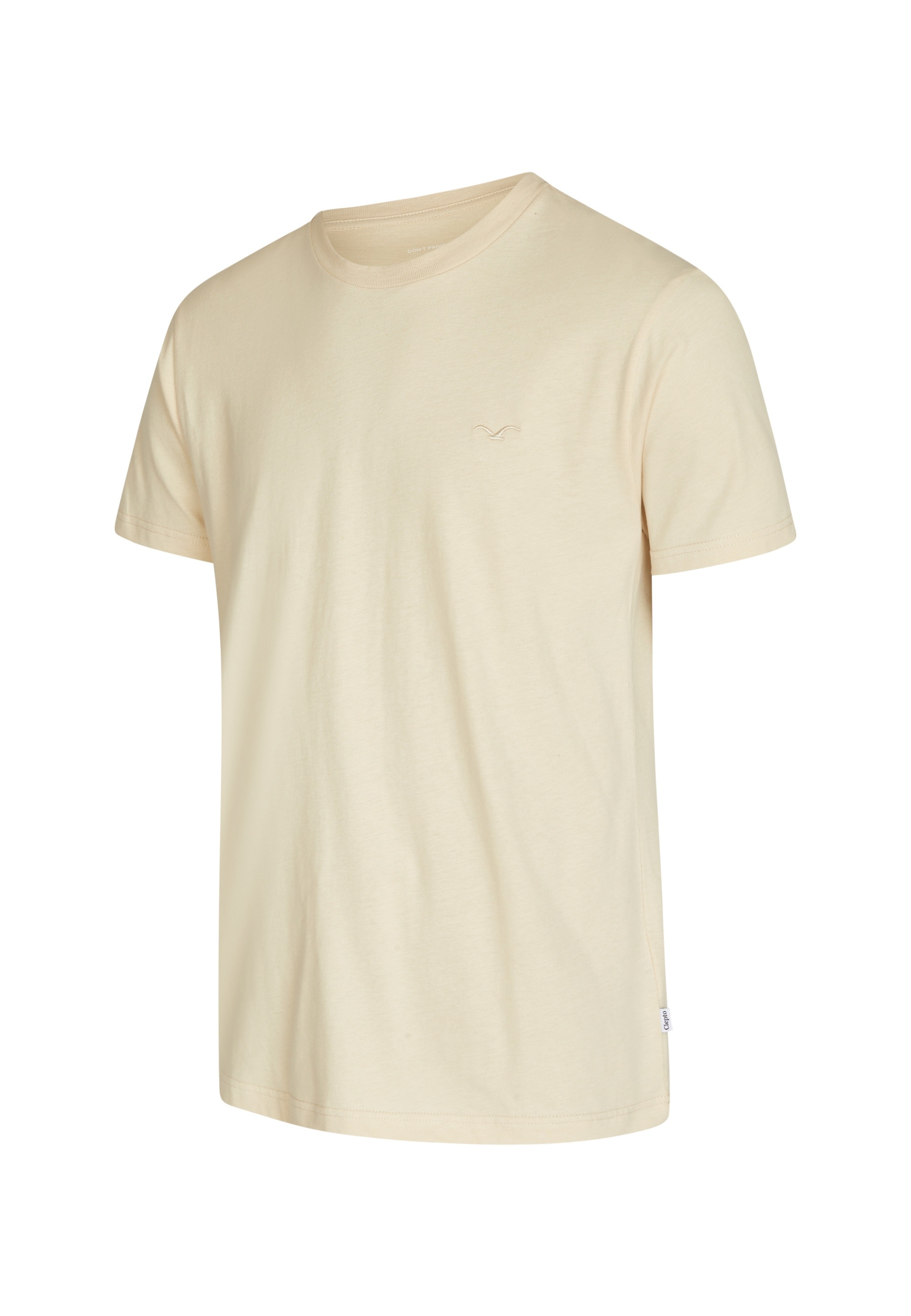 Cleptomanicx T-Shirt »Ligull Regular«, (1 tlg.), mit kleiner Logo-Stickerei