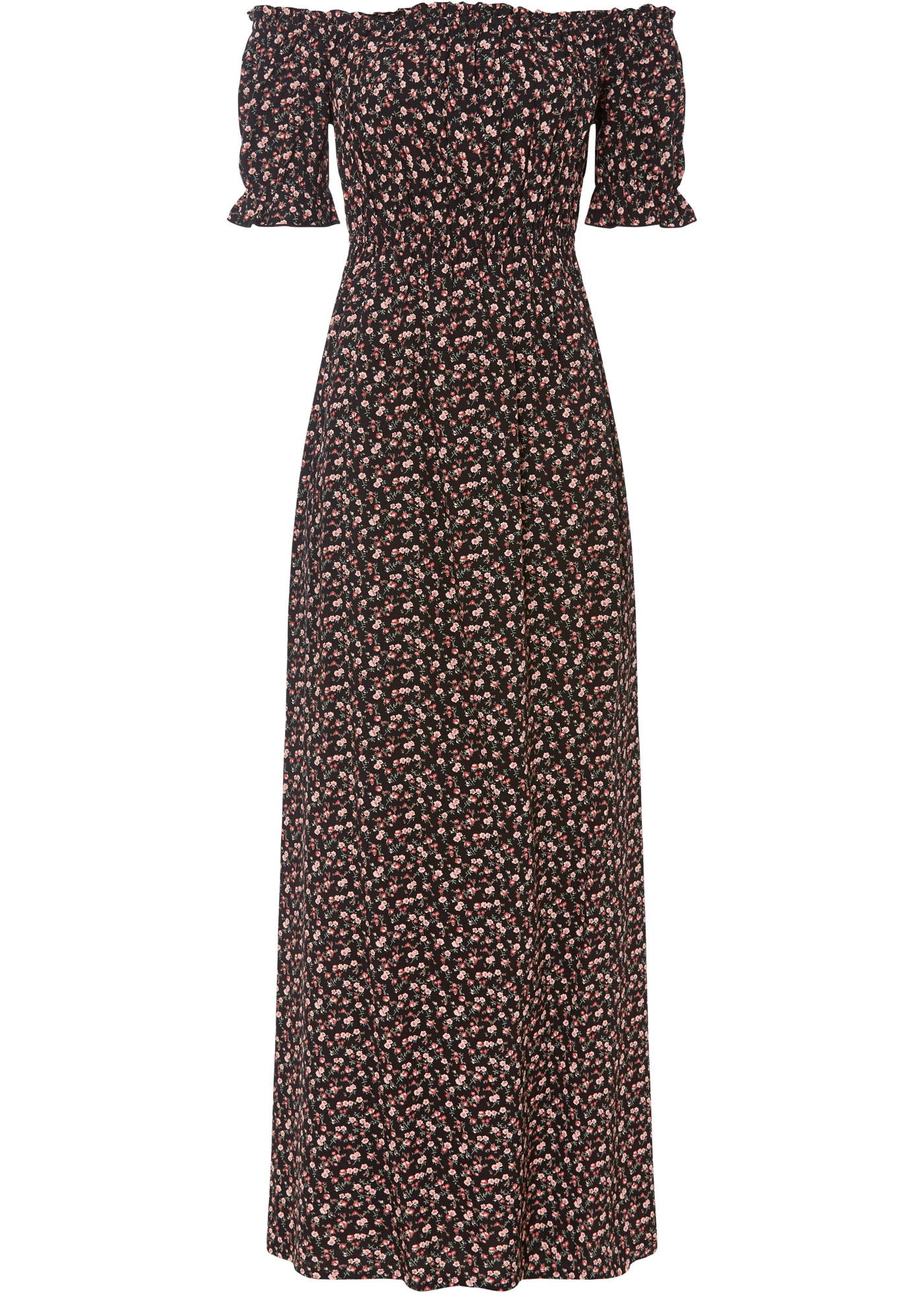 bonprix Maxikleid »Maxikleid aus reiner Viskose« Maxikleid aus reiner Viskose