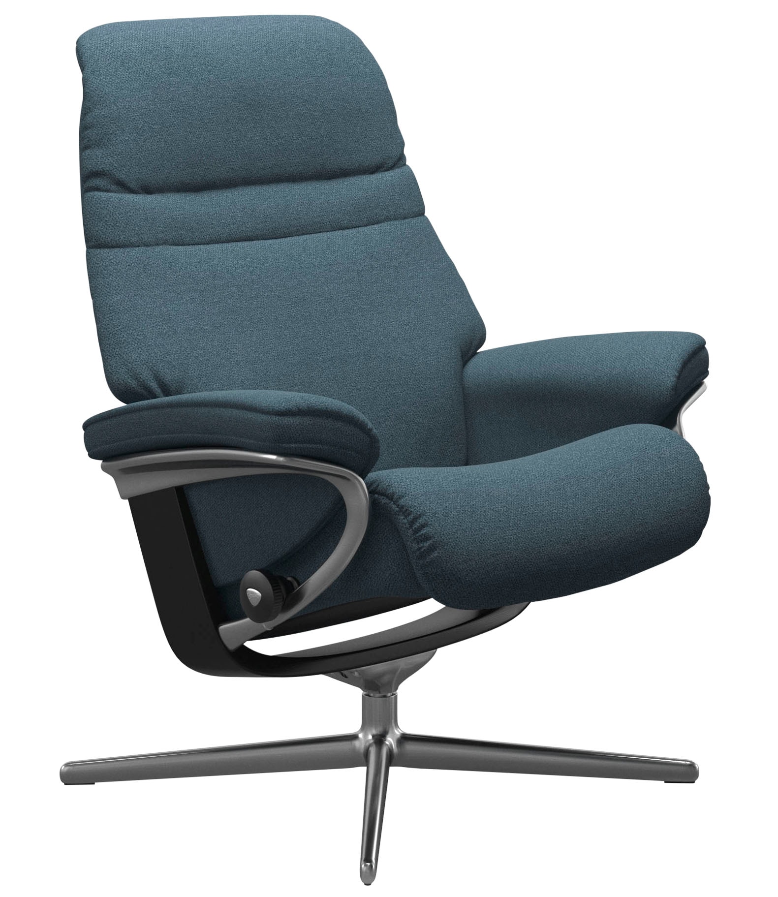 Stressless® Relaxsessel »Sunrise«, mit Cross Base, Größe S, M & L, Holzakzent Schwarz