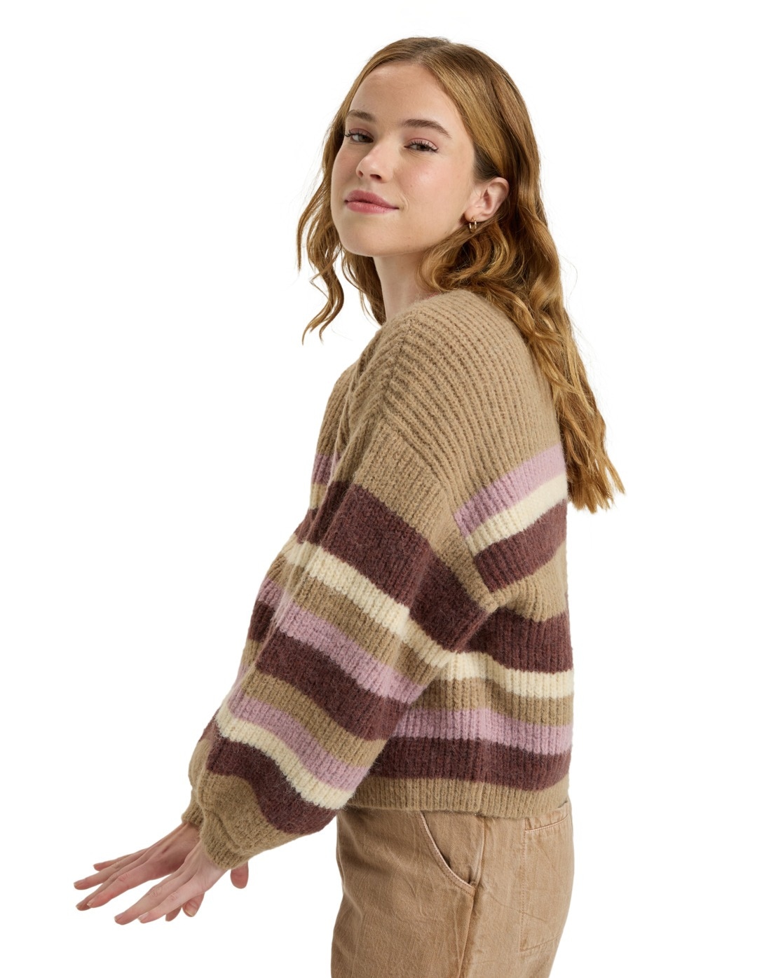 Roxy Sweater »Marble Tiles Stripe«
