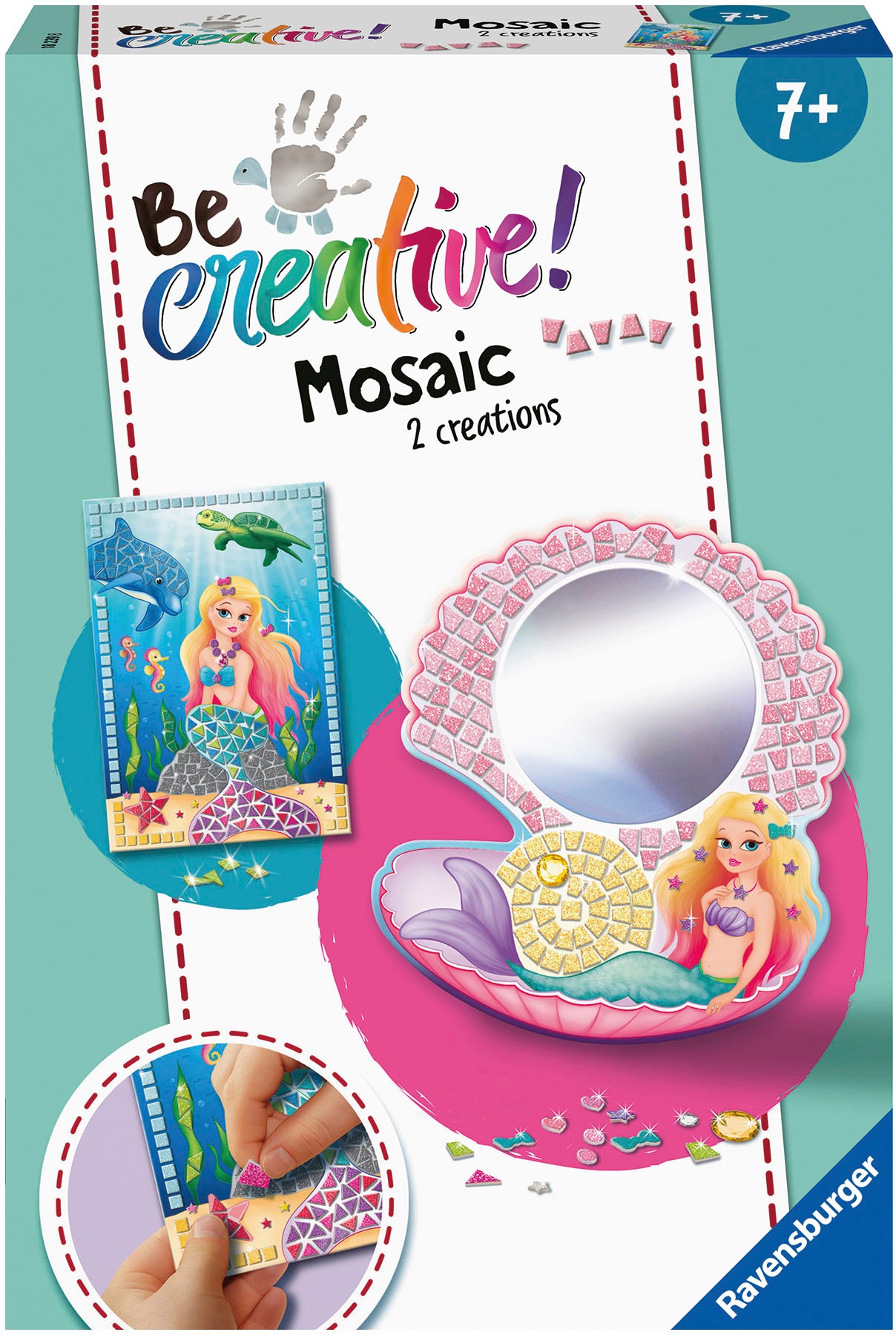 Kreativset »Mosaic Mermaid«, Made in Europe; FSC®- schützt Wald - weltweit