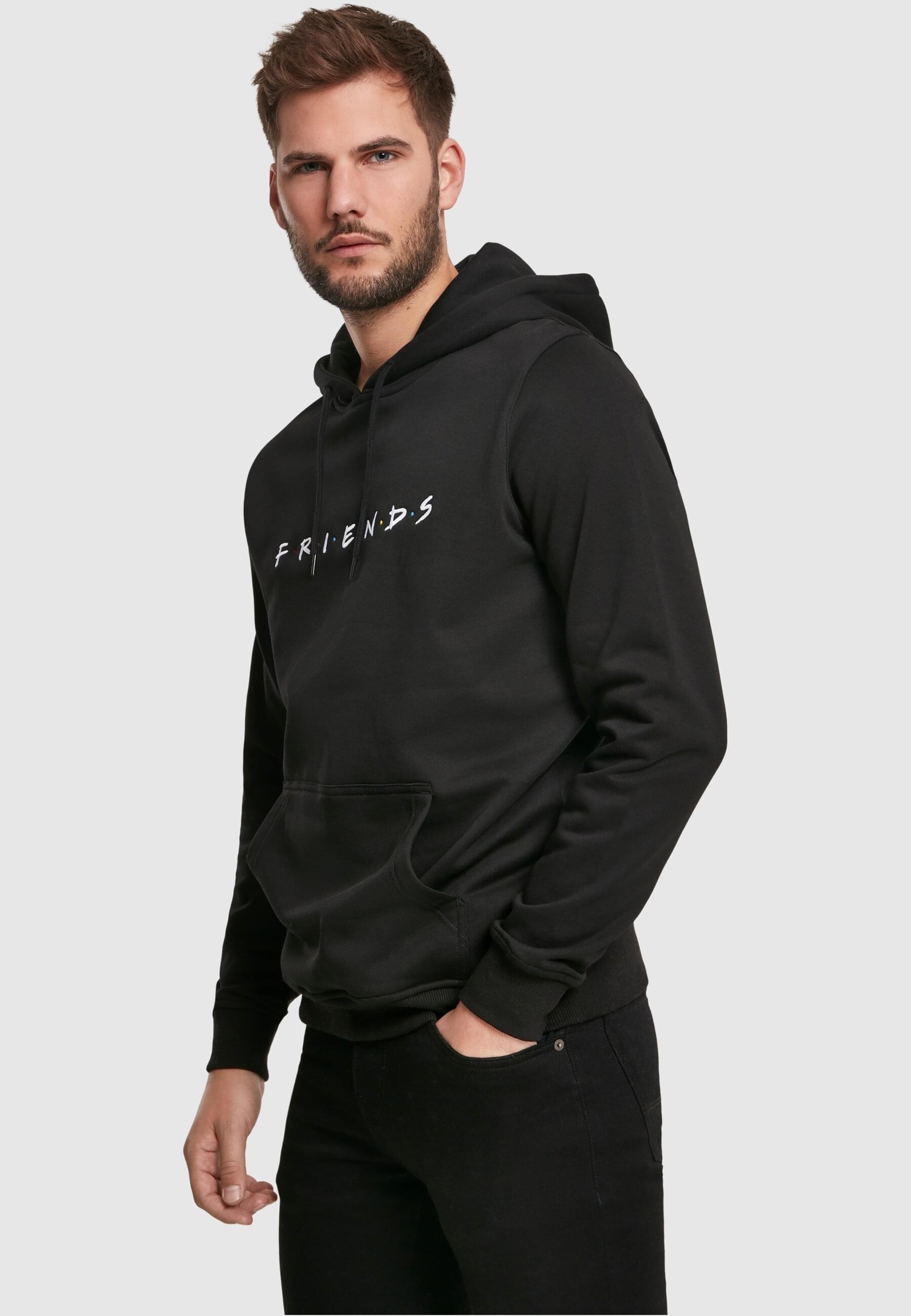 Merchcode Kapuzensweatshirt »Merchcode Herren Friends Logo EMB Hoody«, (1 tlg.)