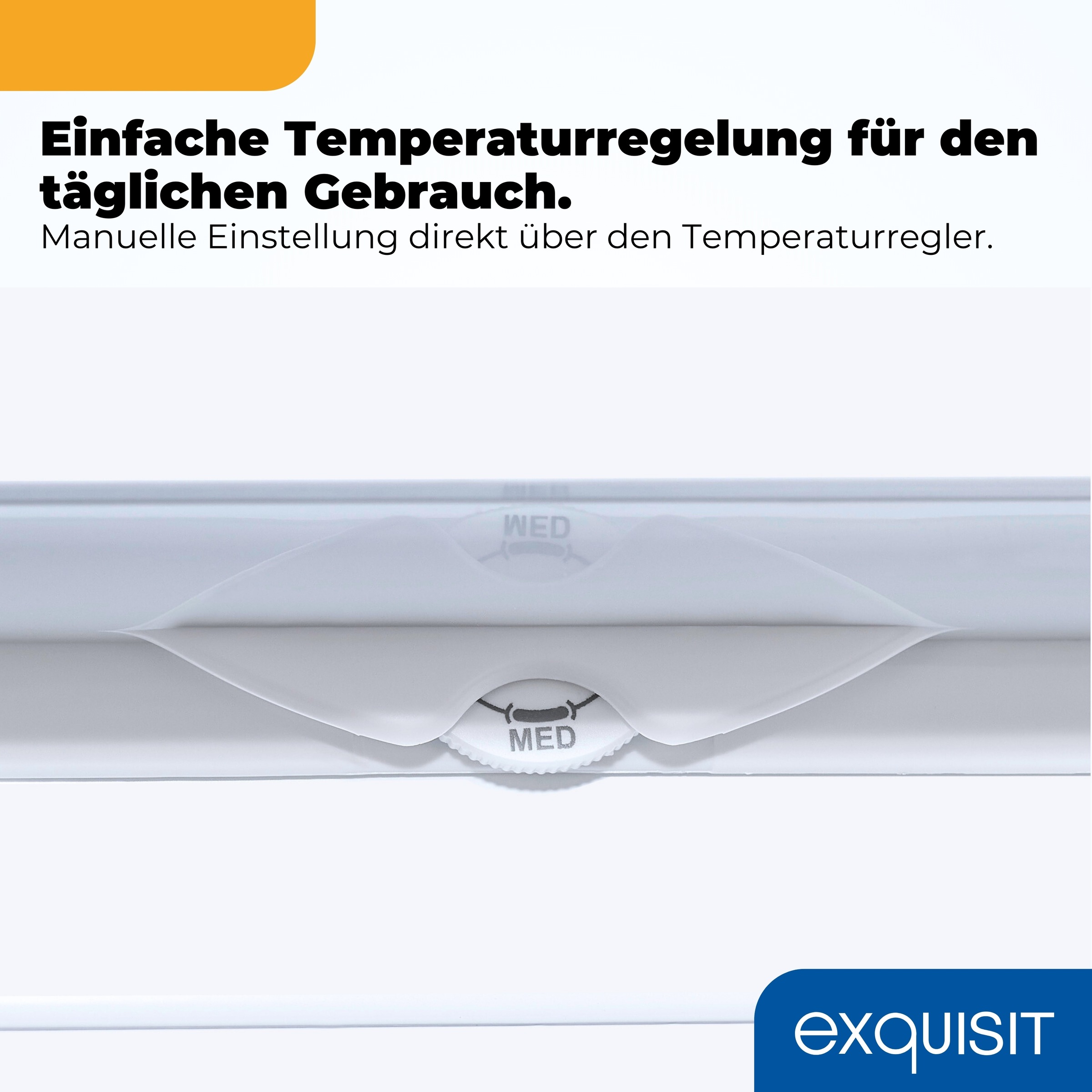 exquisit Gefrierschrank »GS81-040B weiss« 85 cm hoch 54,5 cm breit