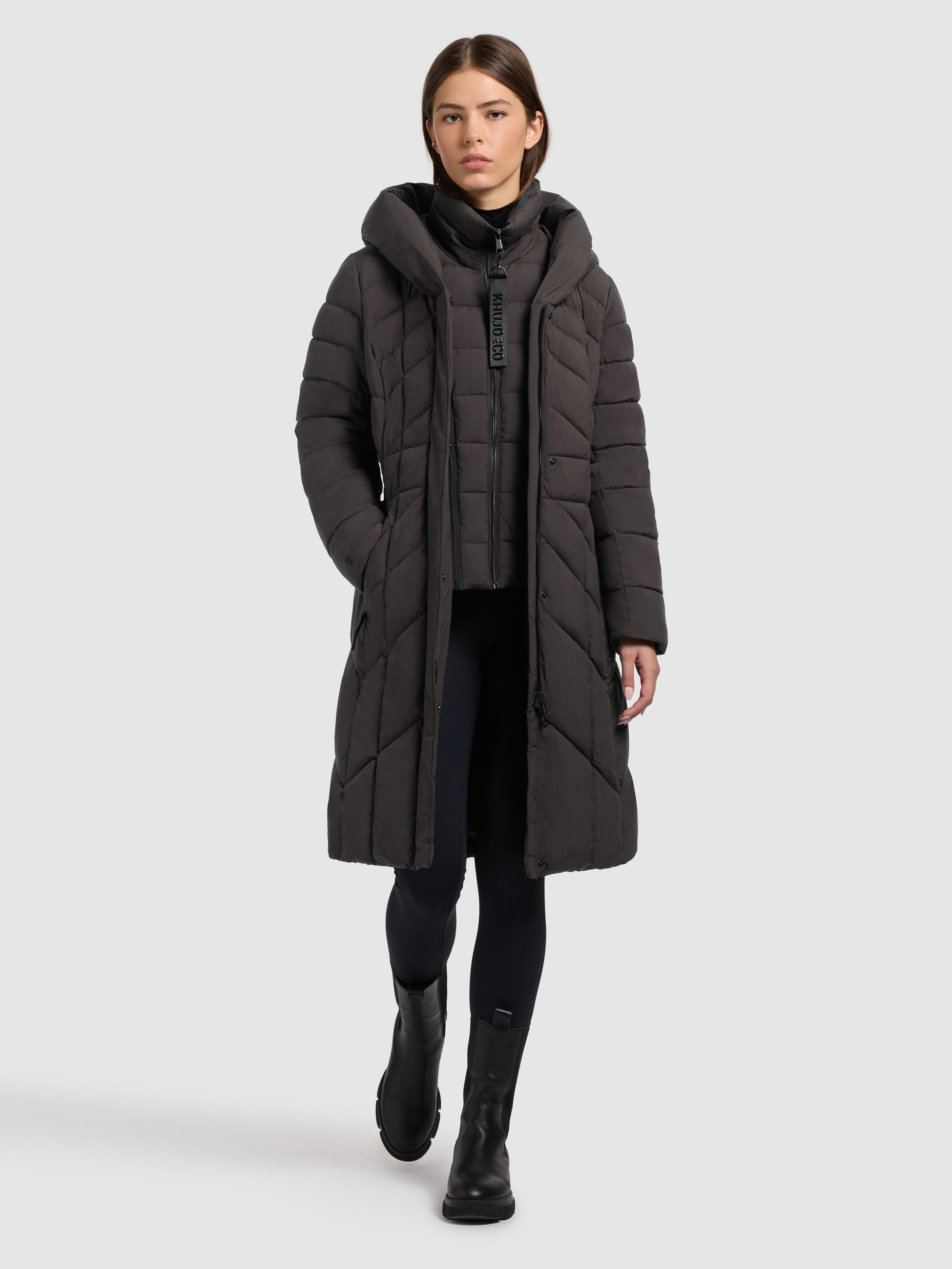 khujo Steppmantel »LAIO 2IN1 (EINSATZ HERAUSNEHMBAR)«