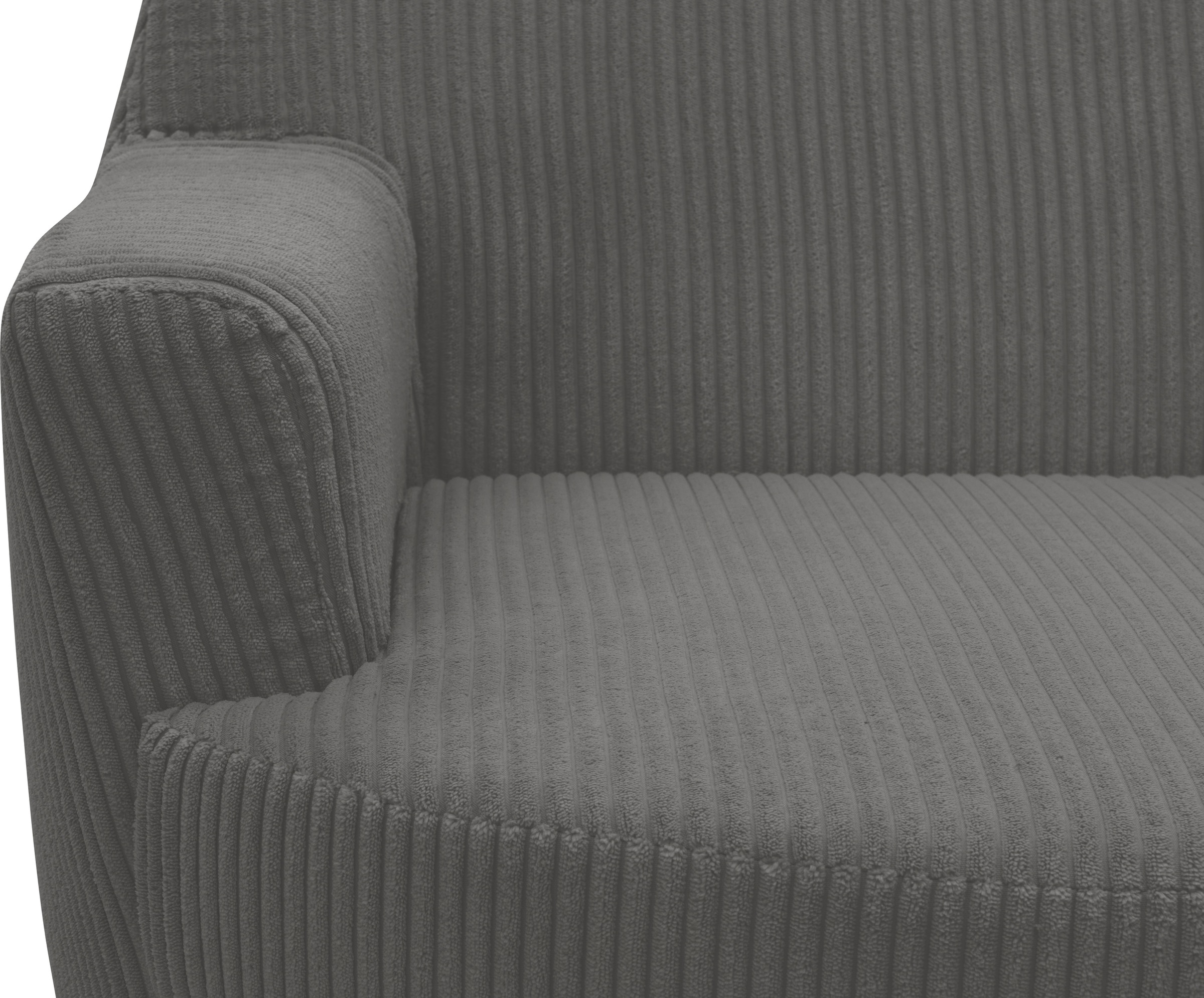 INOSIGN Drehsessel »HETTY, Drehsessel mit Wippfunktion, Lese-Sessel in Cord und Microfaser«, (1 St.), mit Federkern, auch im Set mit passendem Hocker