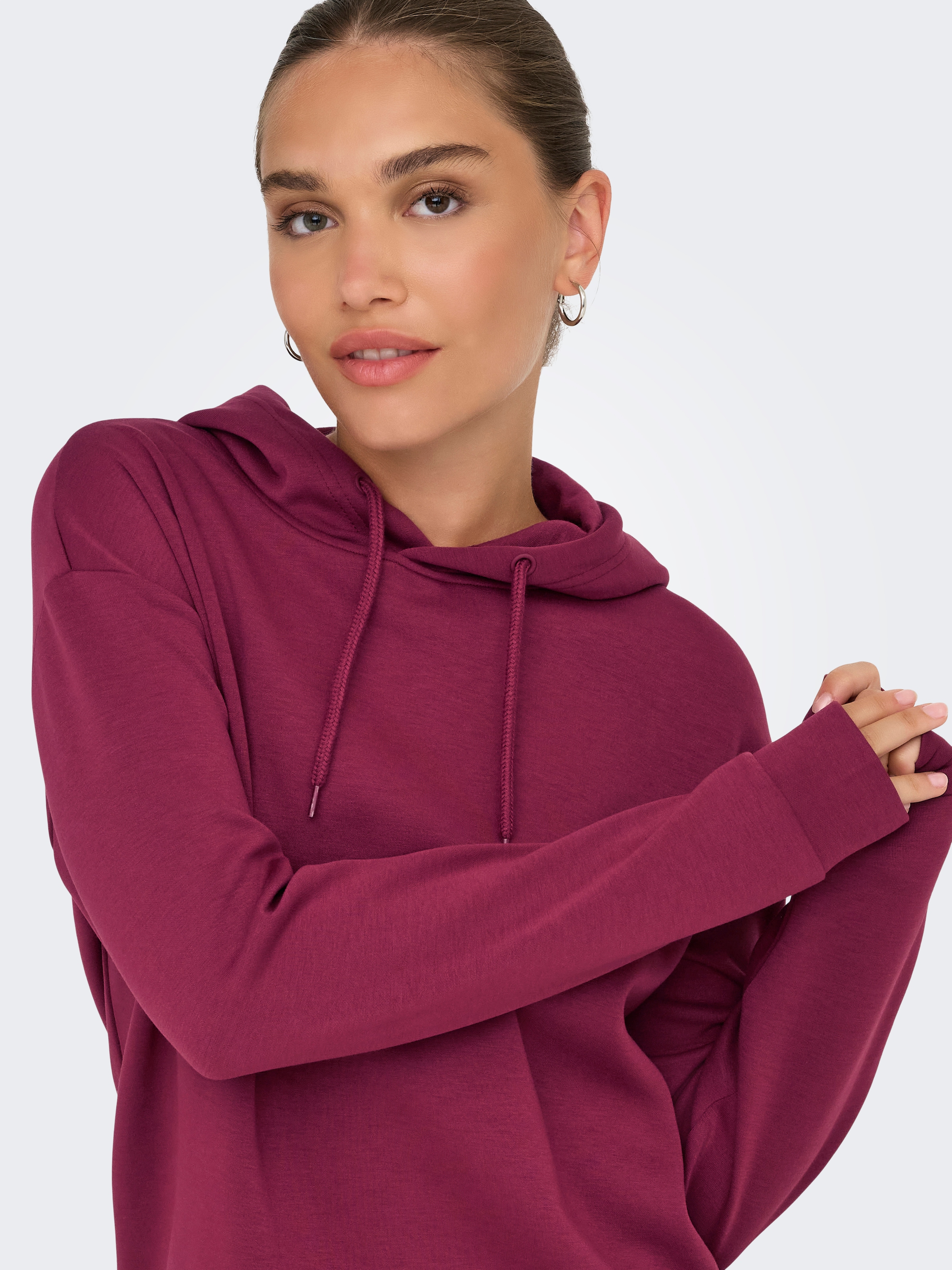 ONLY Play Kapuzensweatshirt »ONPLOUNGE LS HOOD SWEAT - NOOS«