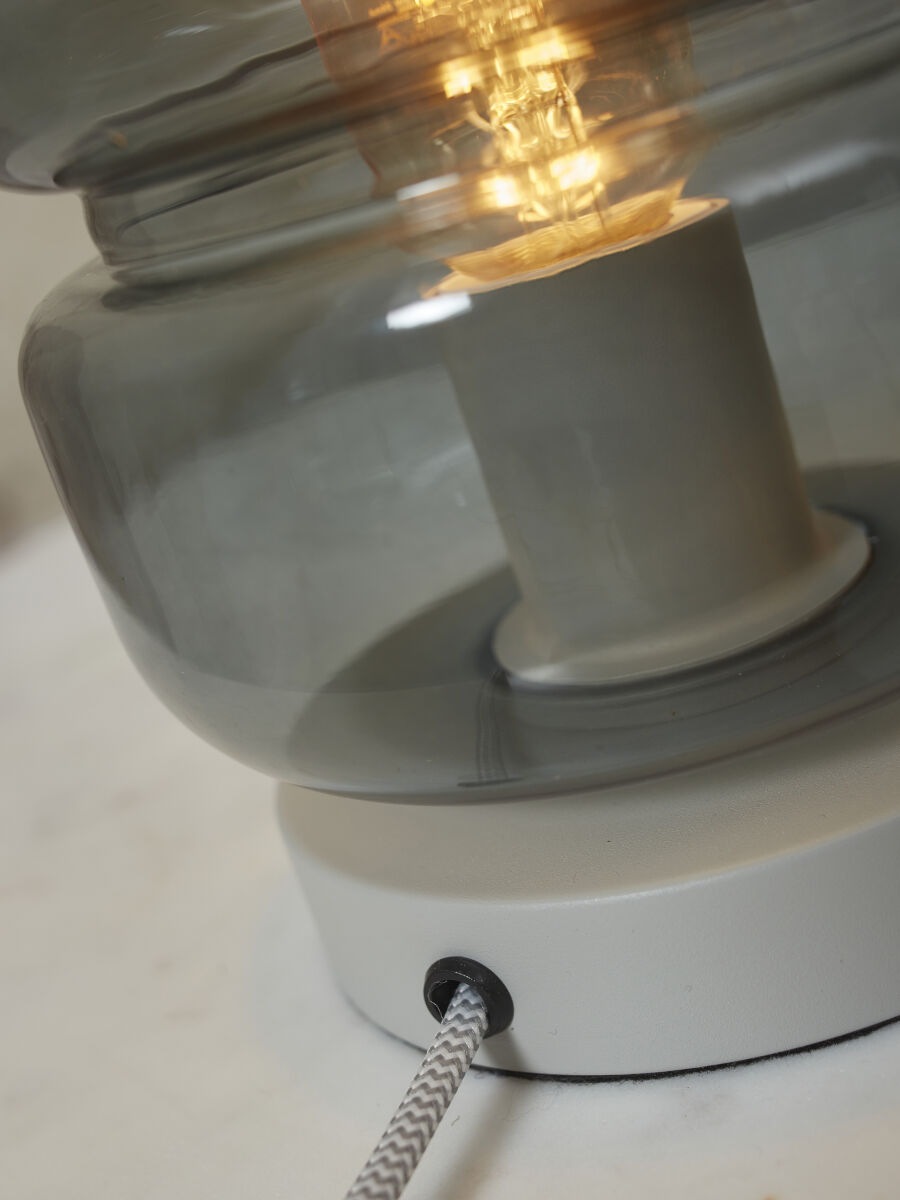 it's About RoMi Tischleuchte »VERONA«, 1 flammig, Leuchtmittel E27 | LED wechselbar, Glass mit Farbeverlauf