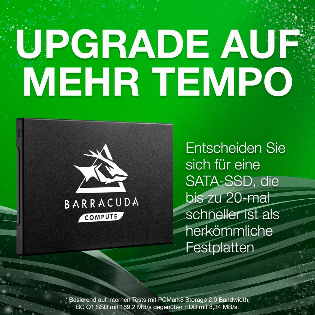 Seagate interne SSD »BarraCuda Q1«, 2,5 Zoll, Anschluss SATA