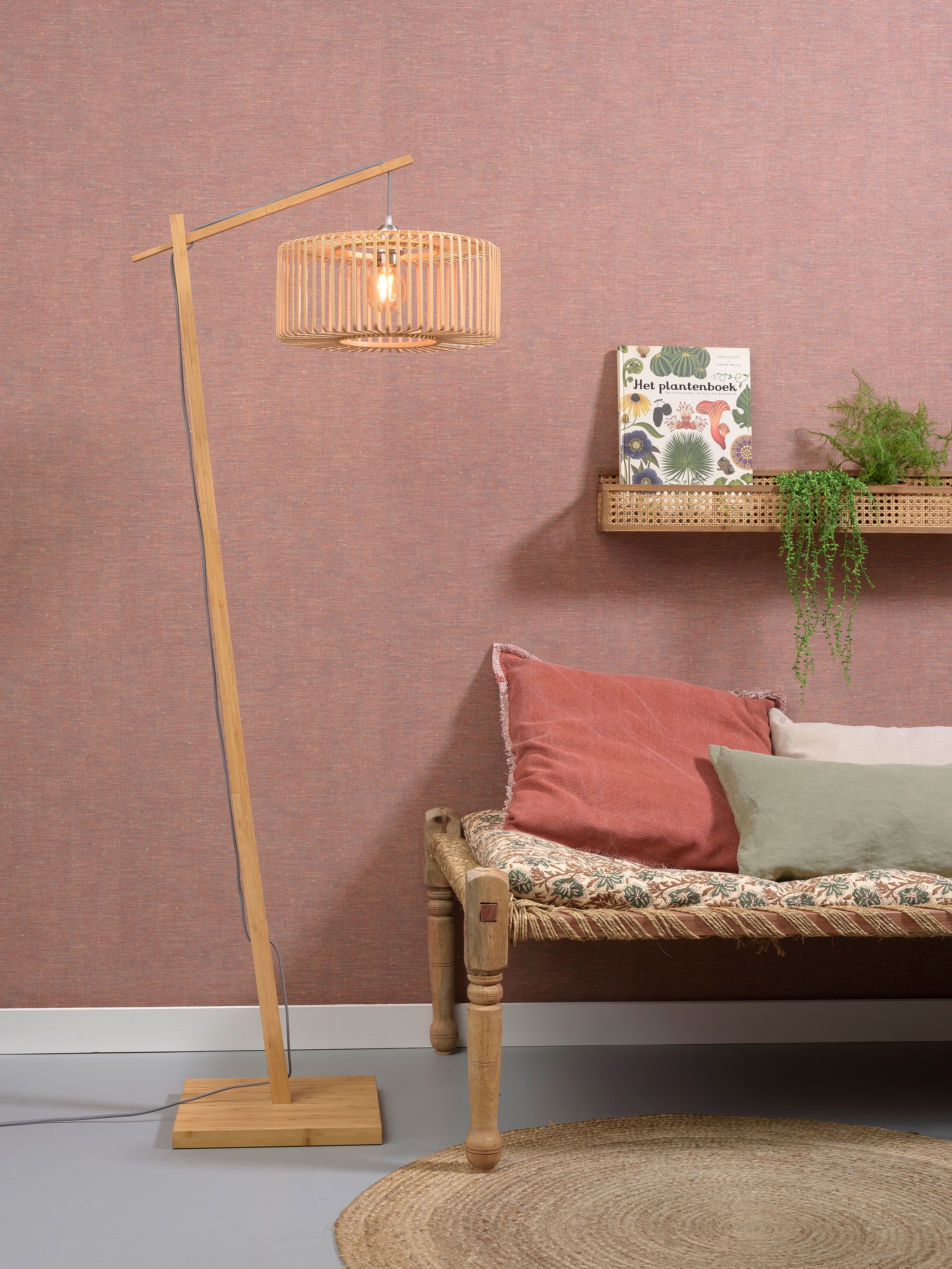 GOOD&MOJO Stehlampe »Bhutan«, Leuchtmittel E27 | ohne Leuchtmittel