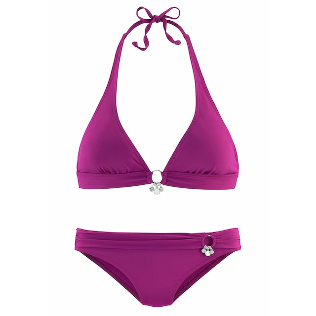s.Oliver Triangel-Bikini, mit Accessoires bestellen | BAUR