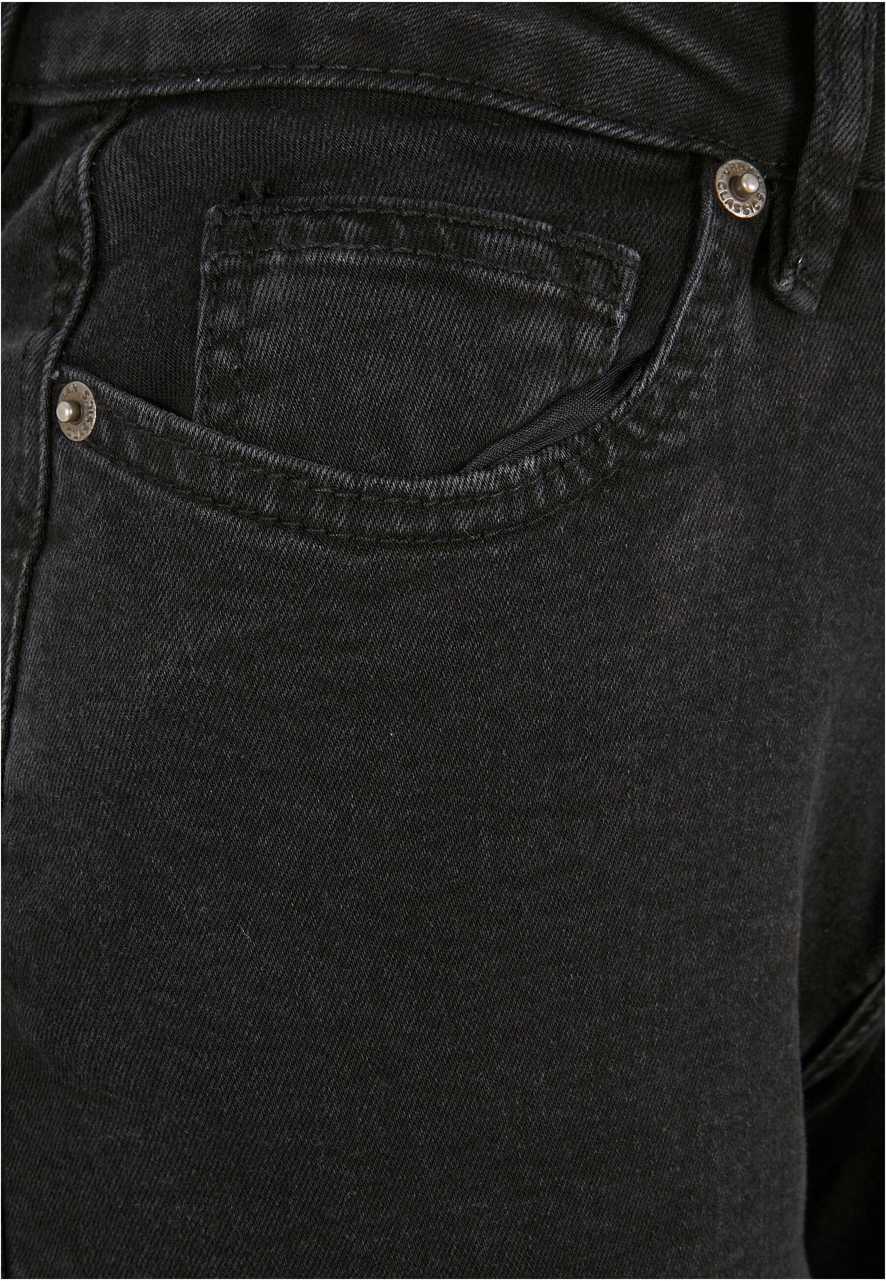 Thumbnail - URBAN CLASSICS Stoffhose "Urban Classics Damen Ladies Organic Stretch Denim Cargo Pants", (1 tlg.)
