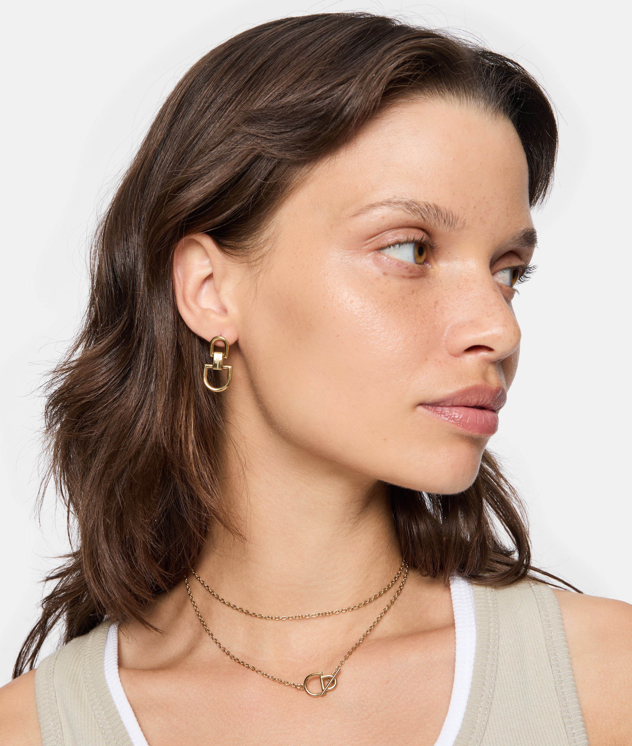 Liebeskind Berlin Paar Ohrstecker »Schmuck Geschenk Edelstahl Ohrringe The D-Link«