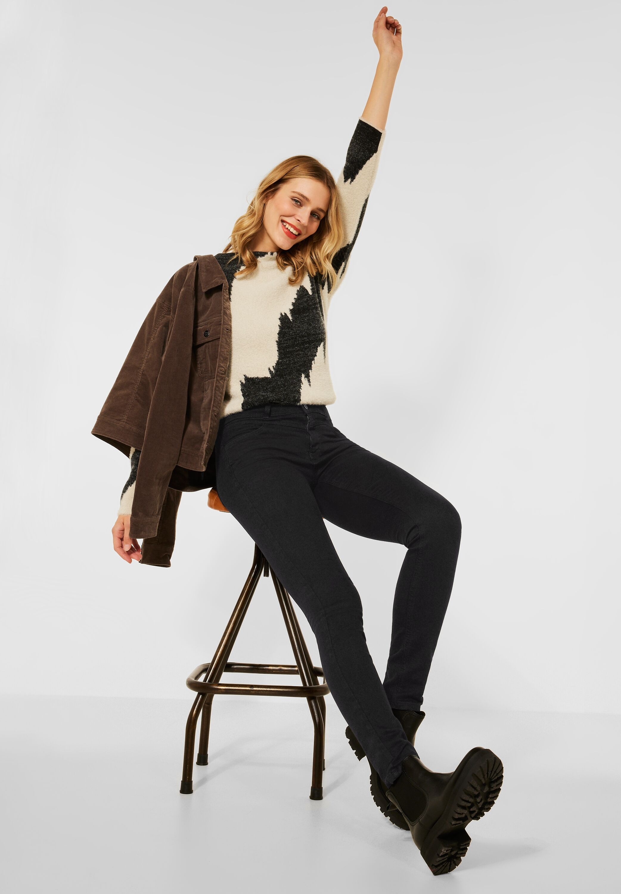 STREET ONE Slim-fit-Jeans, 4-Pocket Style