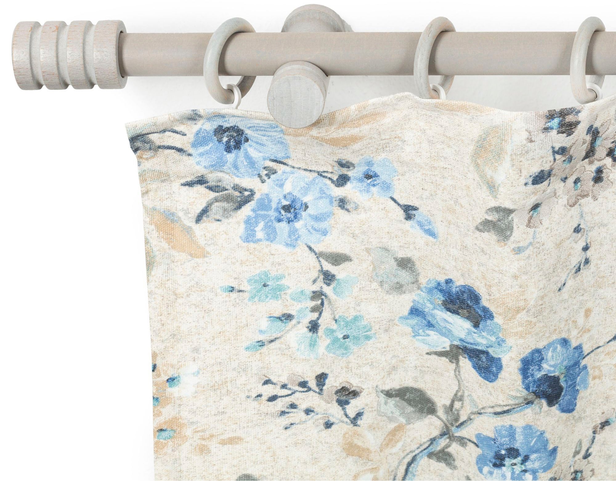 SN DECO GROUP Gardinenstange "Pisa" 1 läufig-läufig Fixmaß 28 mm, Holz, ver günstig online kaufen