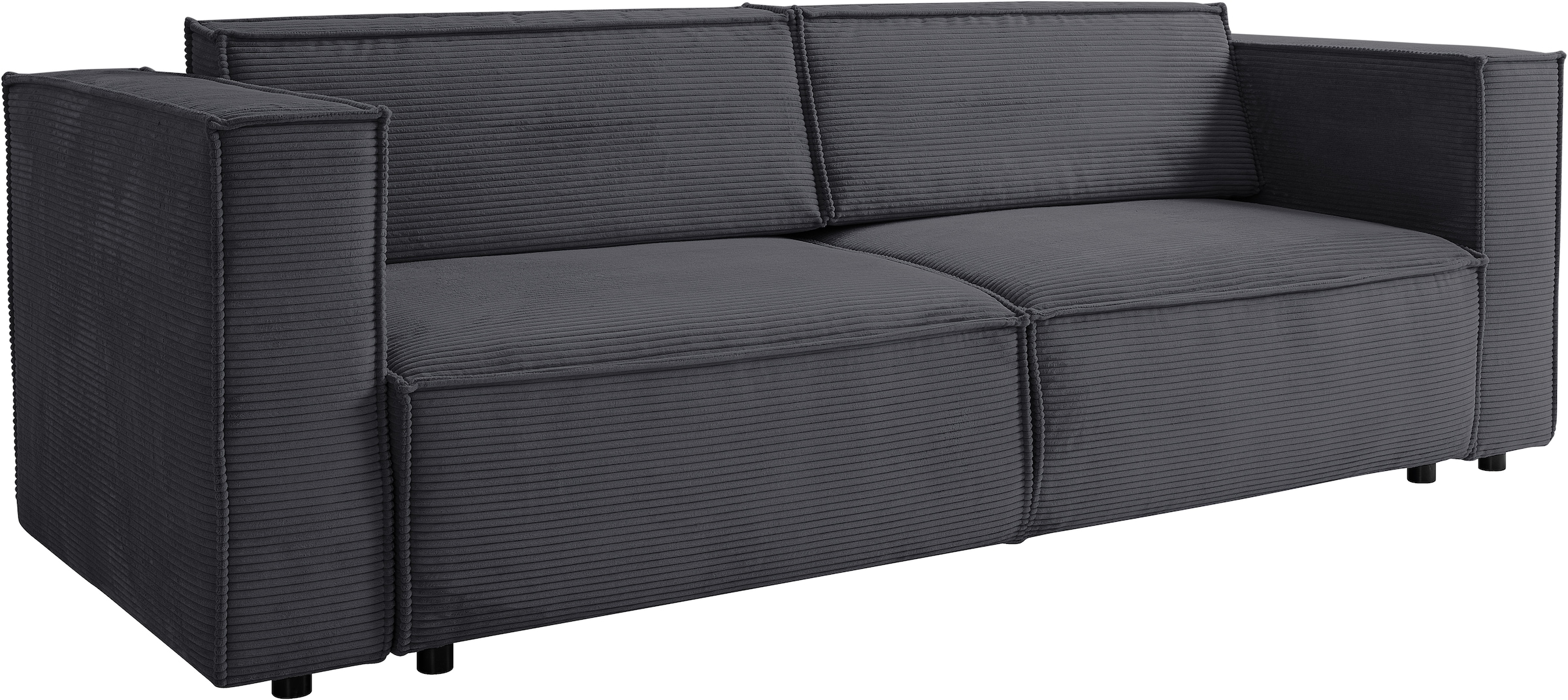 WERK2 Schlafsofa »Memo Kansas Breite 252cm, mit extragroßer Liegefläche 202x152cm«