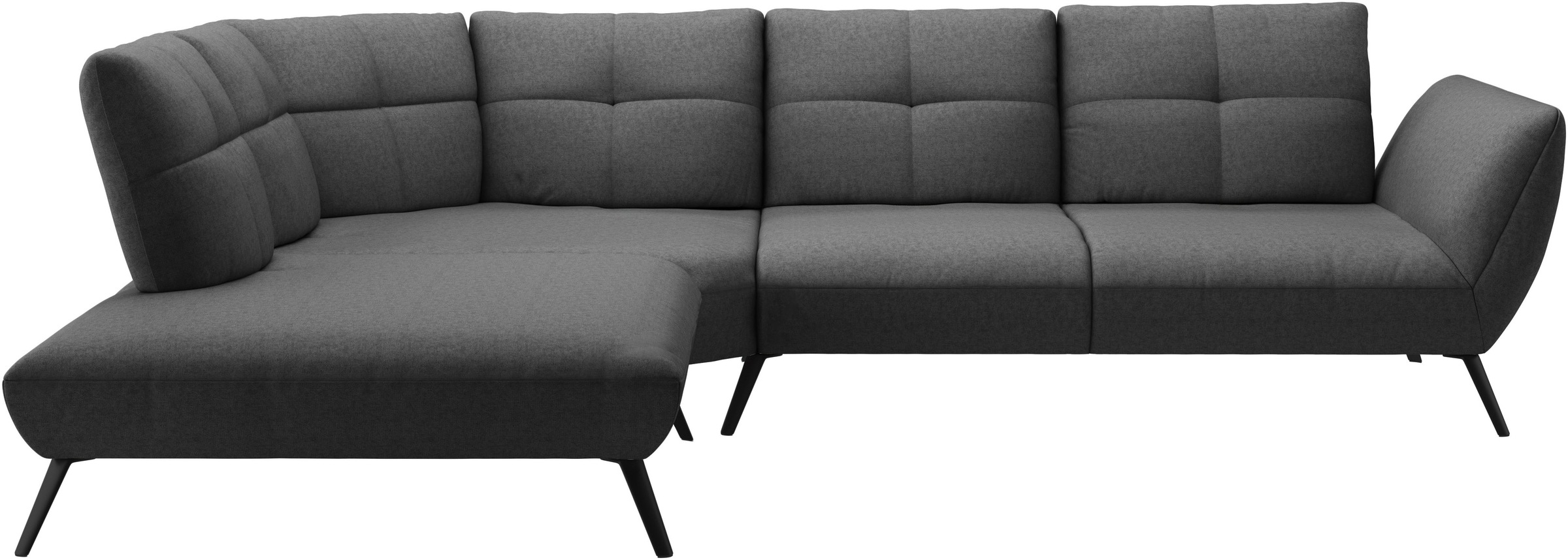 Places of Style Ecksofa »Mikado L-Form«, inkl. Sitztiefenverstellung und Armteilverstellung