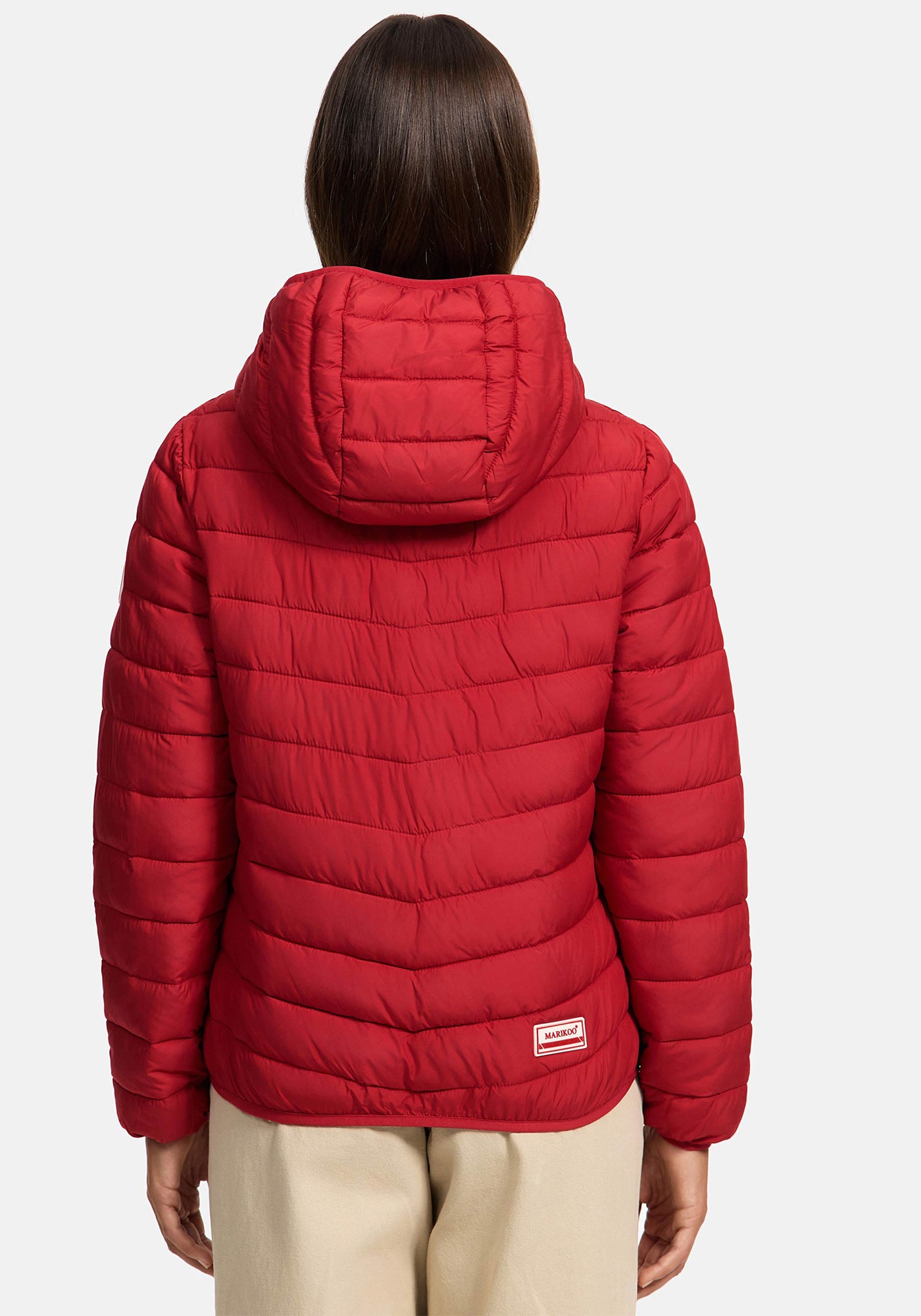 Marikoo Winterjacke "Pack mich ein", Mit Kapuze und Beutel zum Verstauen de günstig online kaufen