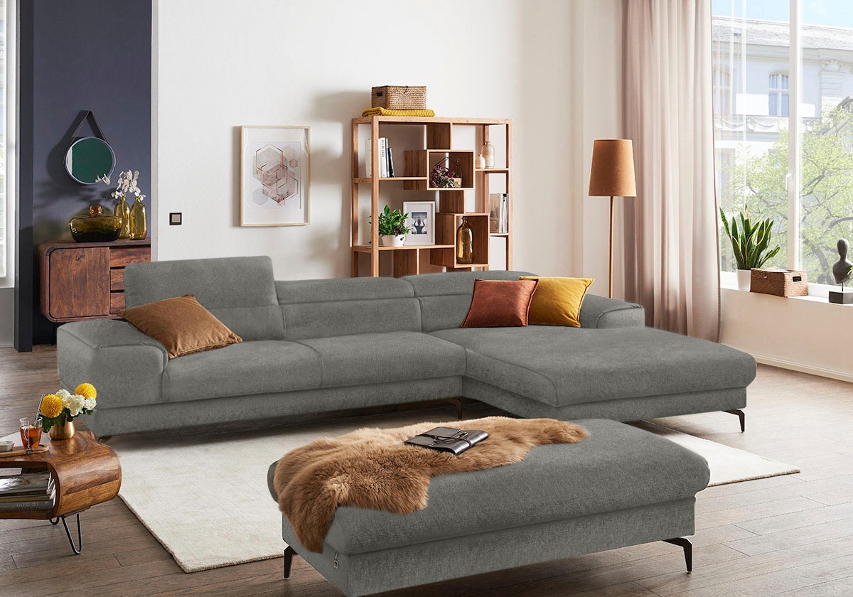 W.SCHILLIG Ecksofa "piedroo, Designsofa mit tollem Sitzkomfort, bequem und günstig online kaufen