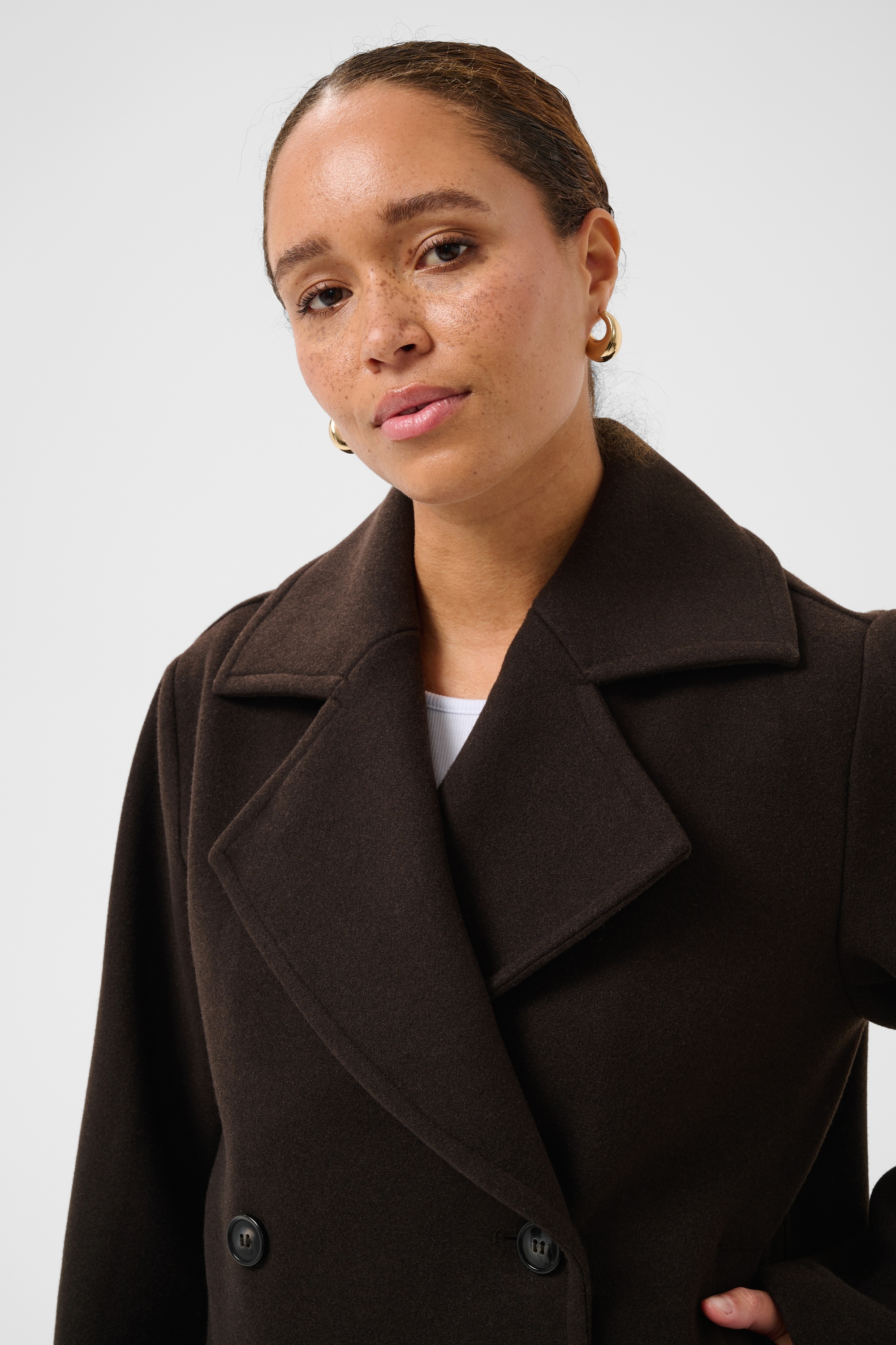 KAFFE Wintermantel »Damen Jacke KAsaturn«