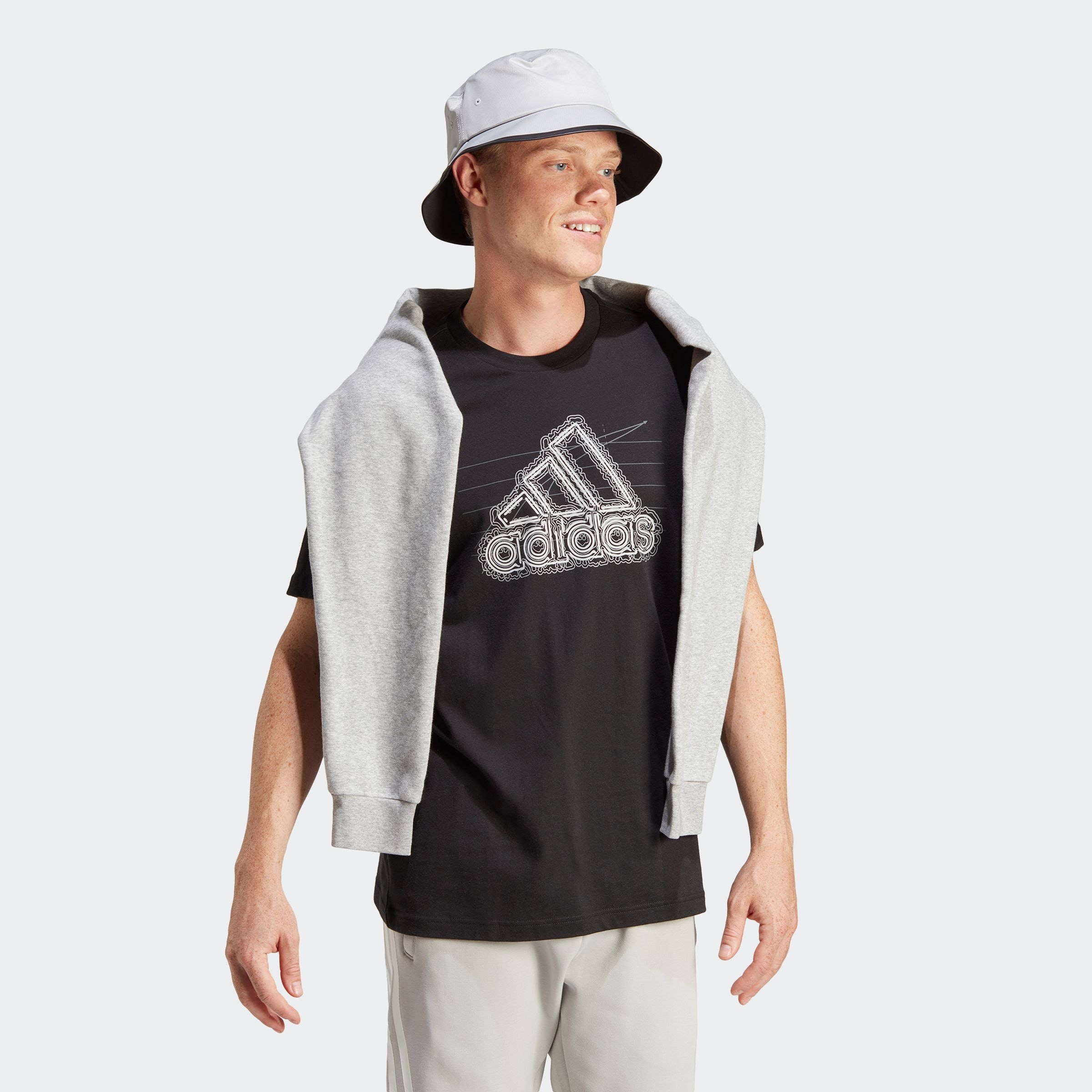 adidas Sportswear T-Shirt "M GROWTH BOS T", Graphic T-Shirt günstig online kaufen