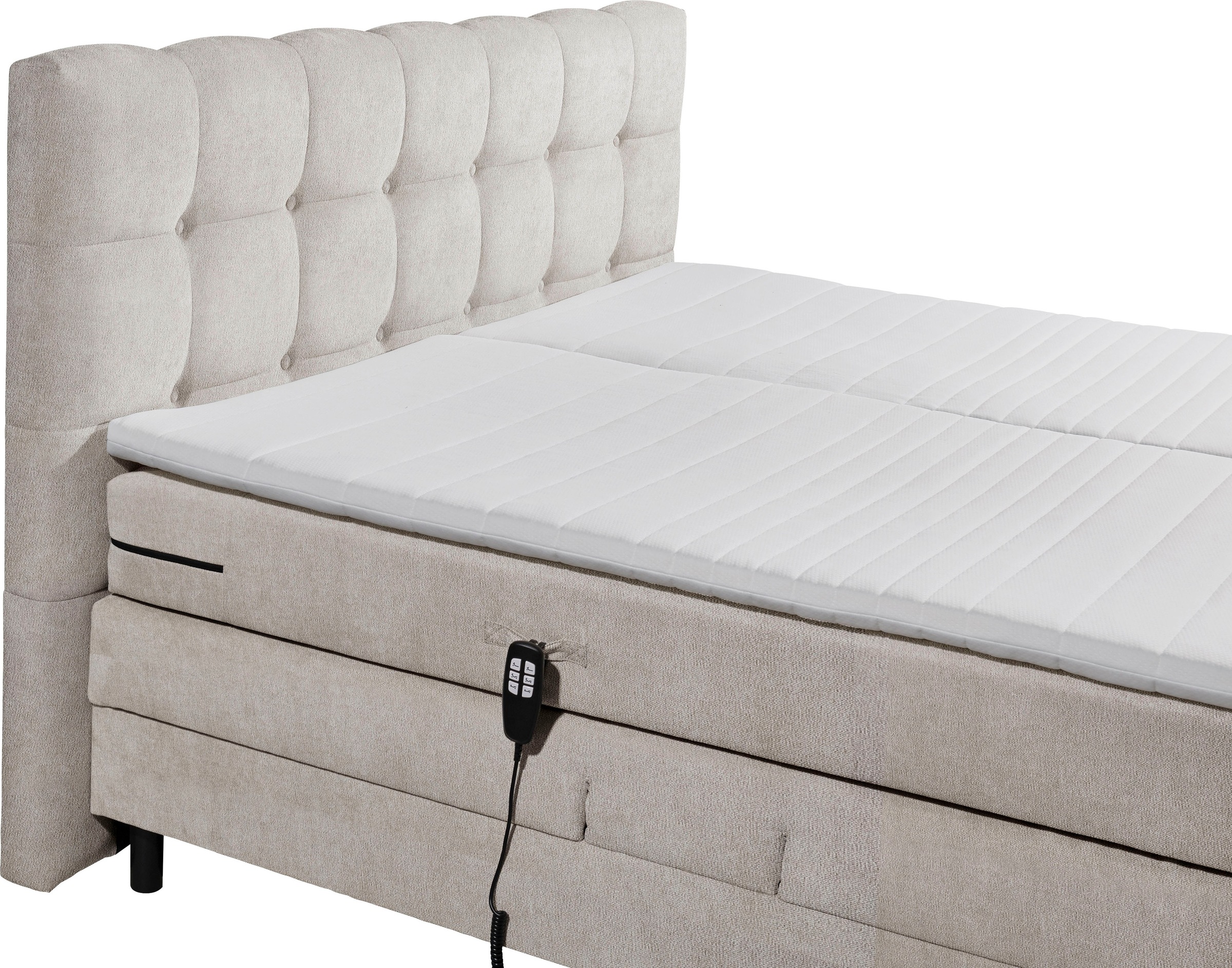 ED EXCITING DESIGN Boxspringbett »Atlas«
