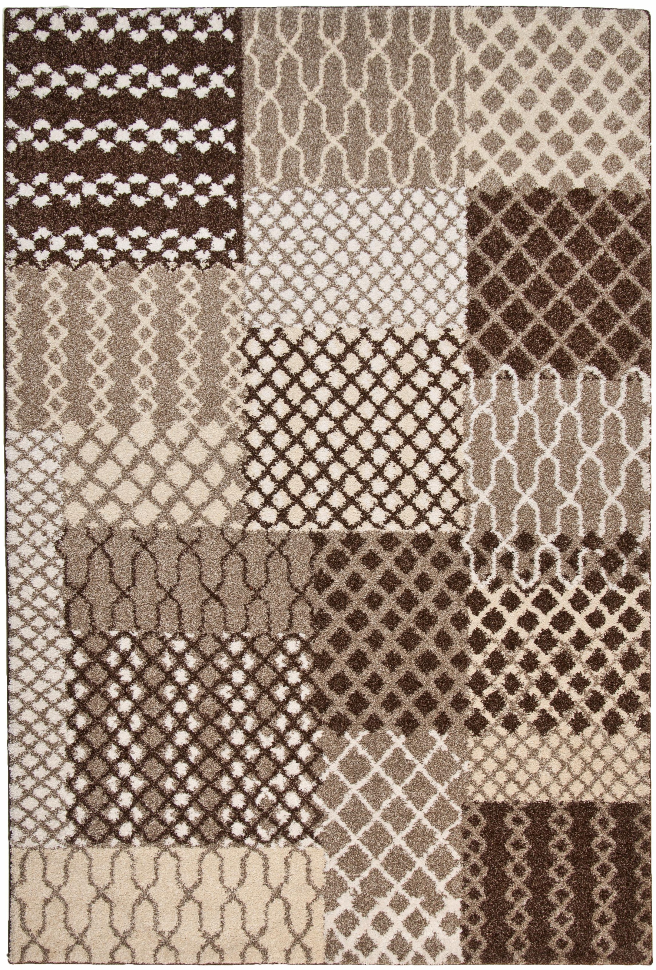 TOM TAILOR HOME Teppich "PATTERN PATCH" rechteckig 12 mm Höhe Exklusiv bei günstig online kaufen