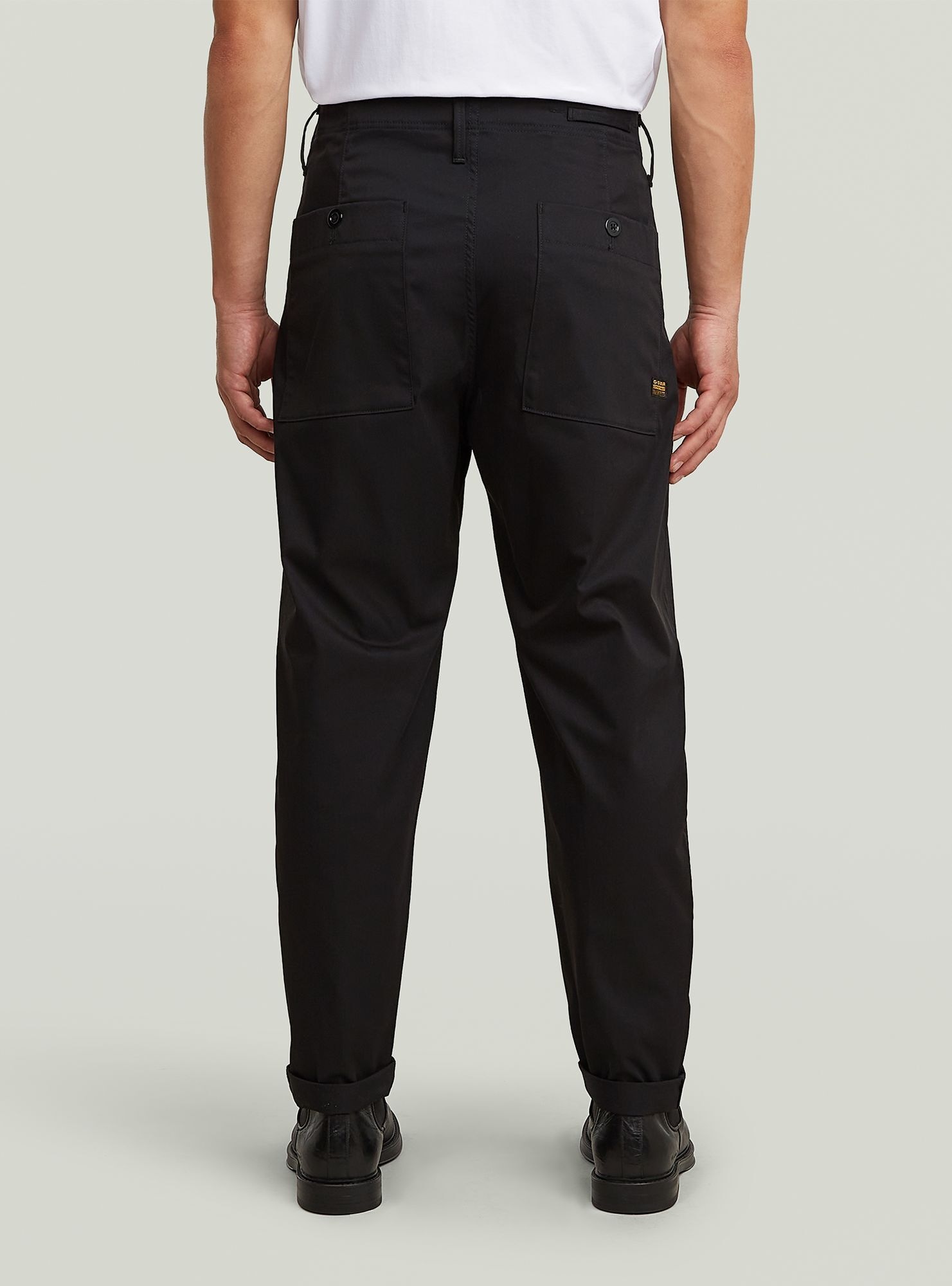 G-STAR Chinohose "Pleated Chino Relaxed Tapered" günstig online kaufen