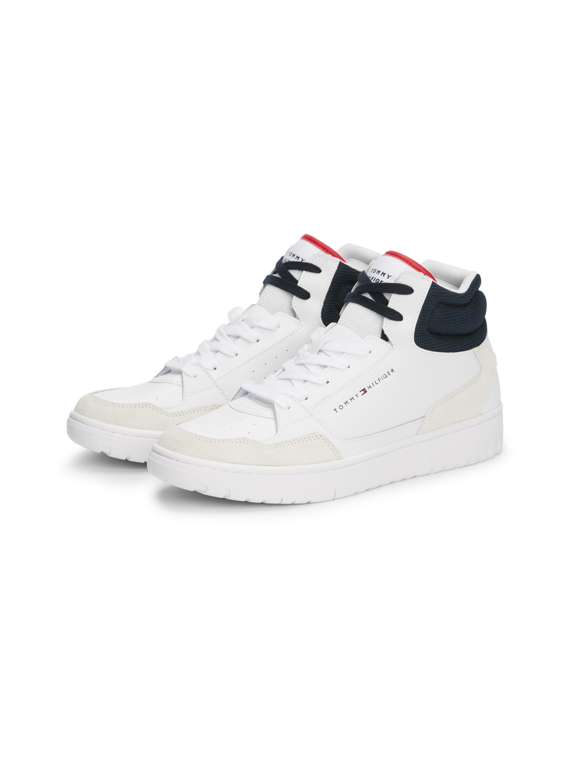 Tommy Hilfiger Sneaker "TH BASKET CORE MIDCUT", Schnürboots, High-Top-Sneak günstig online kaufen