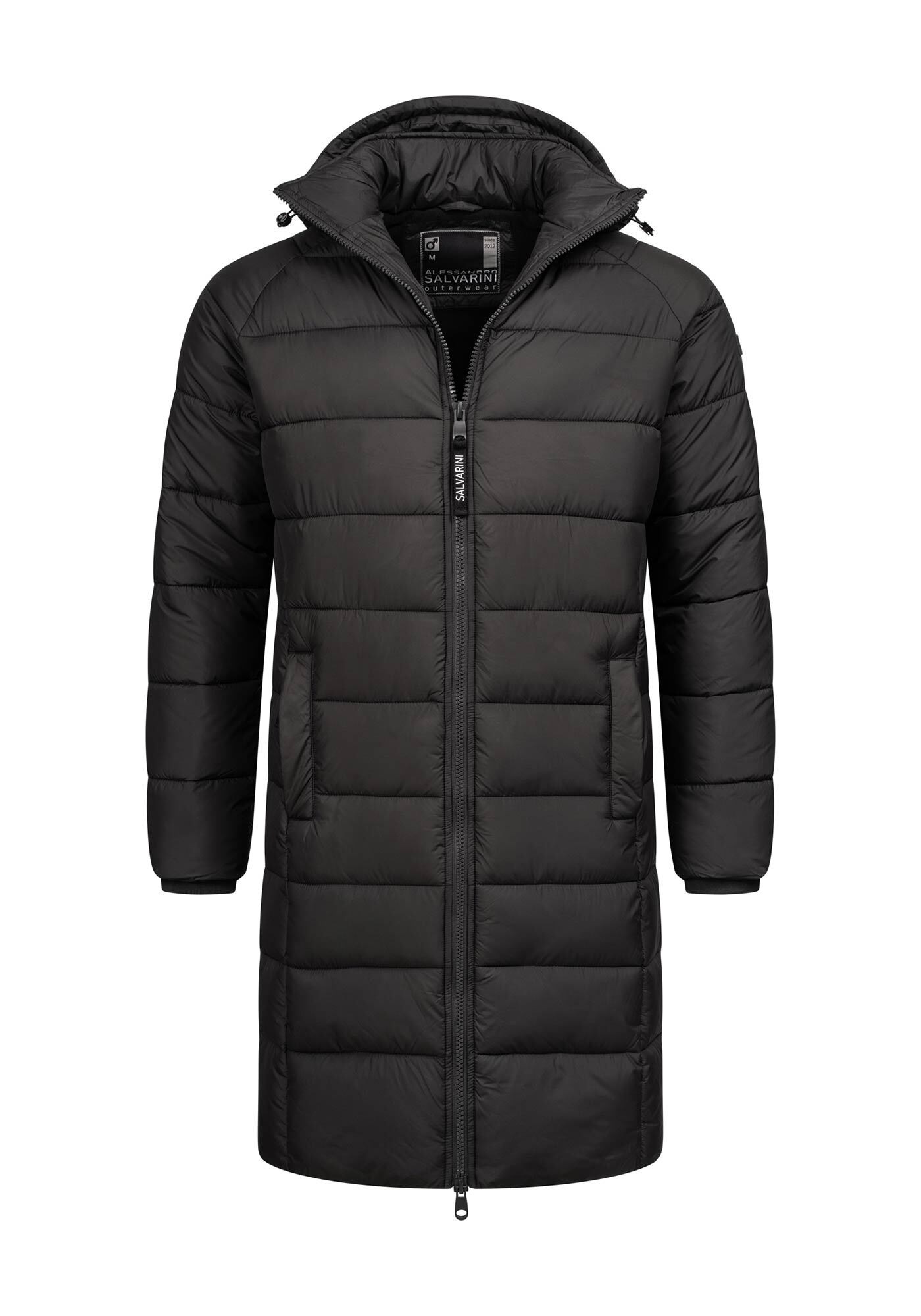 Alessandro Salvarini ASLoongi Men's Winter Jacket Black 3XL 2