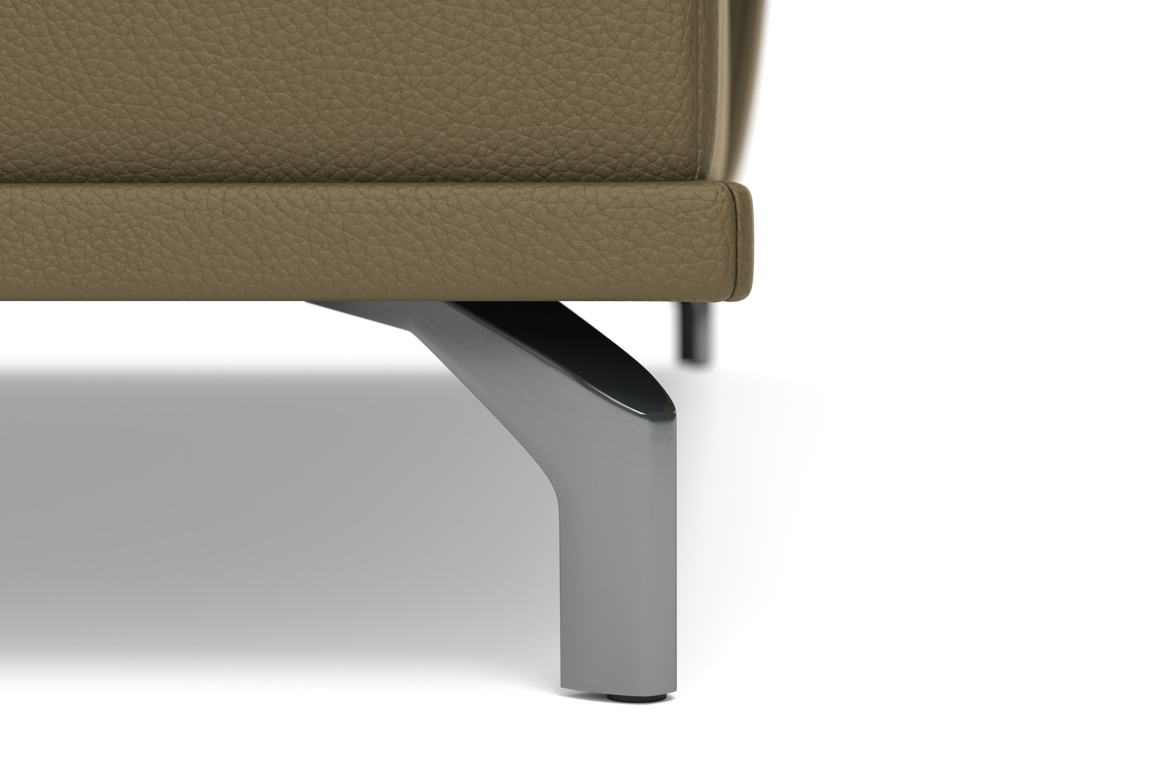 Places of Style Wohnlandschaft »Costello U-Form, mit Sitztiefenverstellung, Armteilverstellung und«, 3 Nierenkissen, optional Bettfunktion und Bettkasten