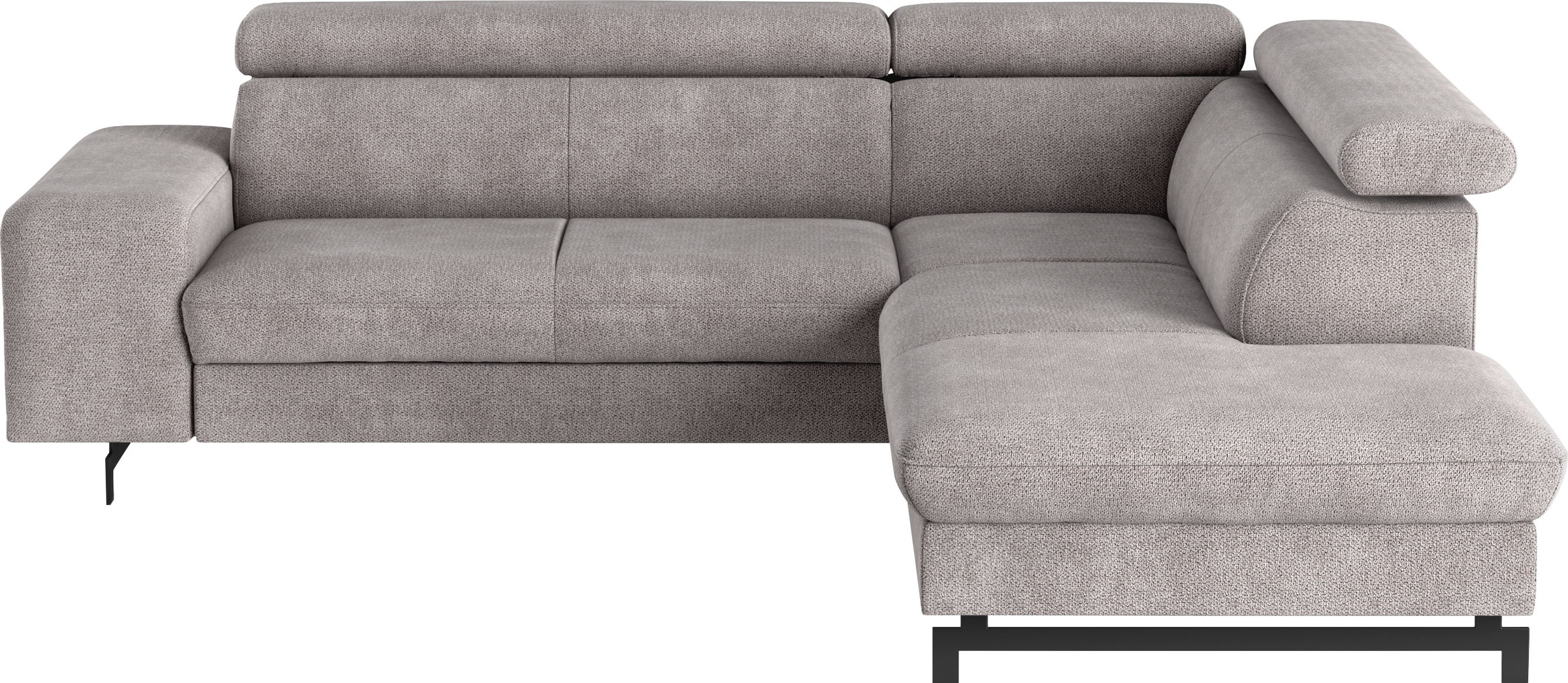 Thumbnail - COTTA Ecksofa "Emma L-Form, B: 262 cm" mit Kopfteilverstellung, optional Bettfunktion & Bettkasten