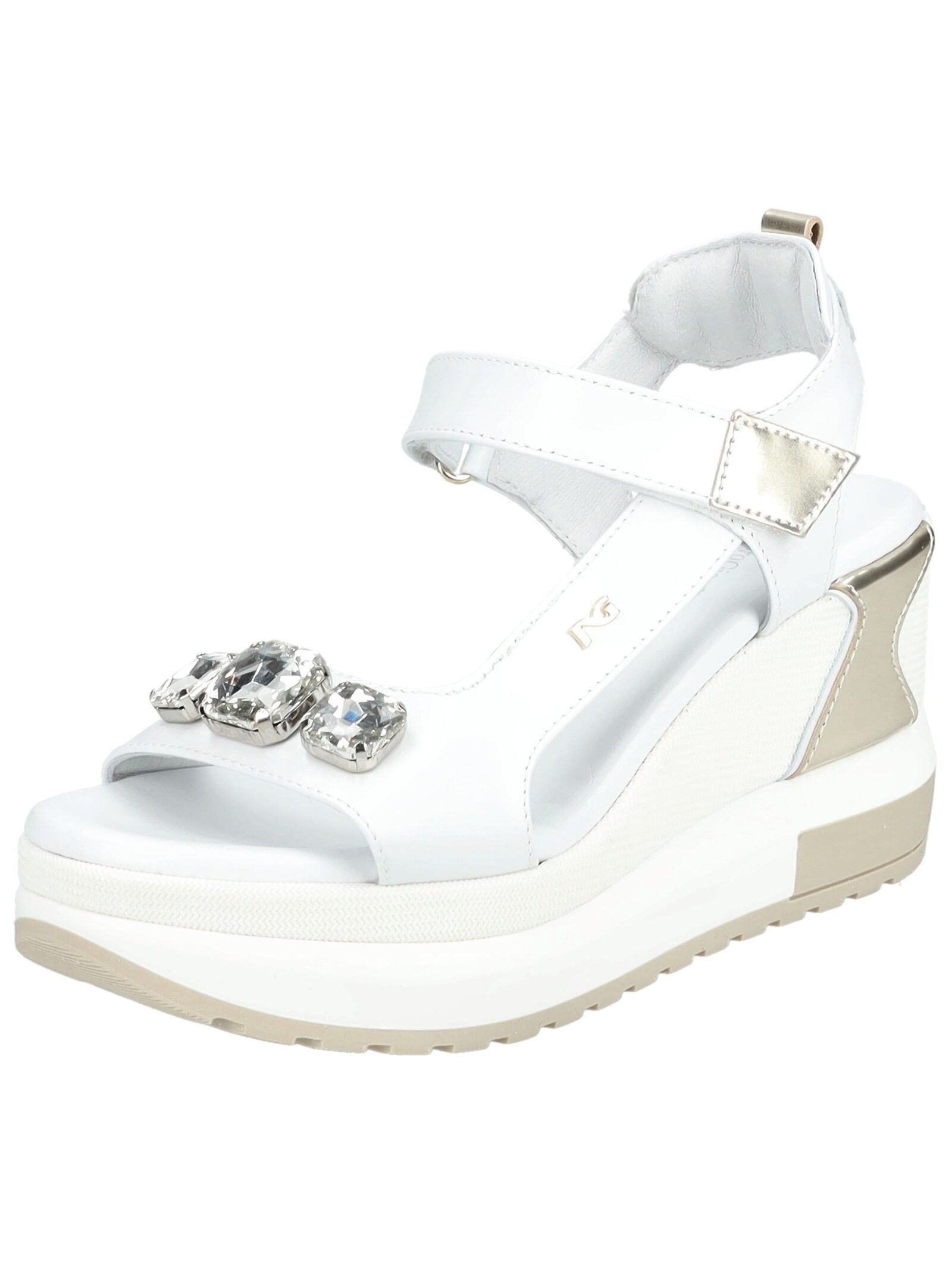 Nero Giardini Keilsandalette »Nero Giardini Sandalen Leder/Textil«