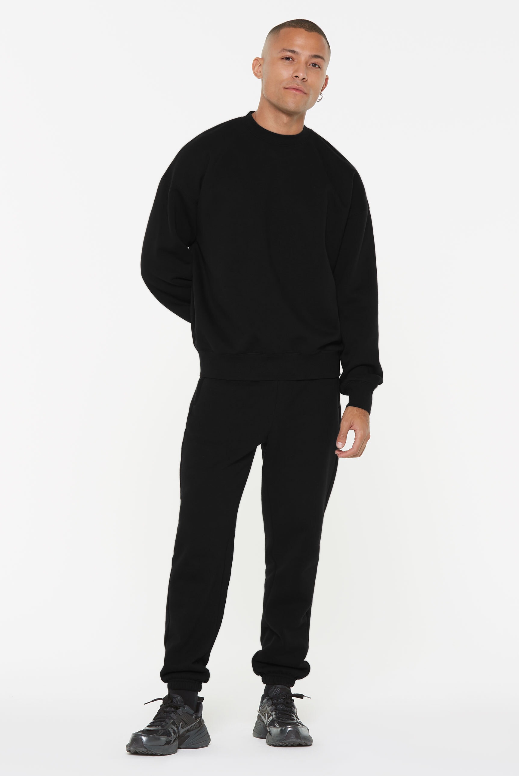 Harlem Soul Sweater, mit überschnittenen Schultern