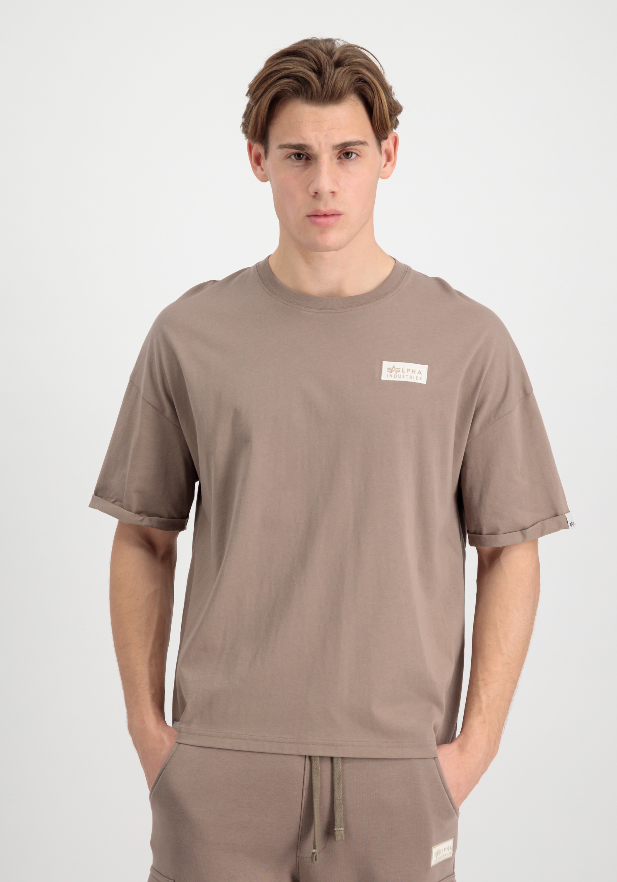 Thumbnail - Alpha Industries T-Shirt "Alpha Industries Men - T-Shirts Organics OS Roll-Up T-Shirt"